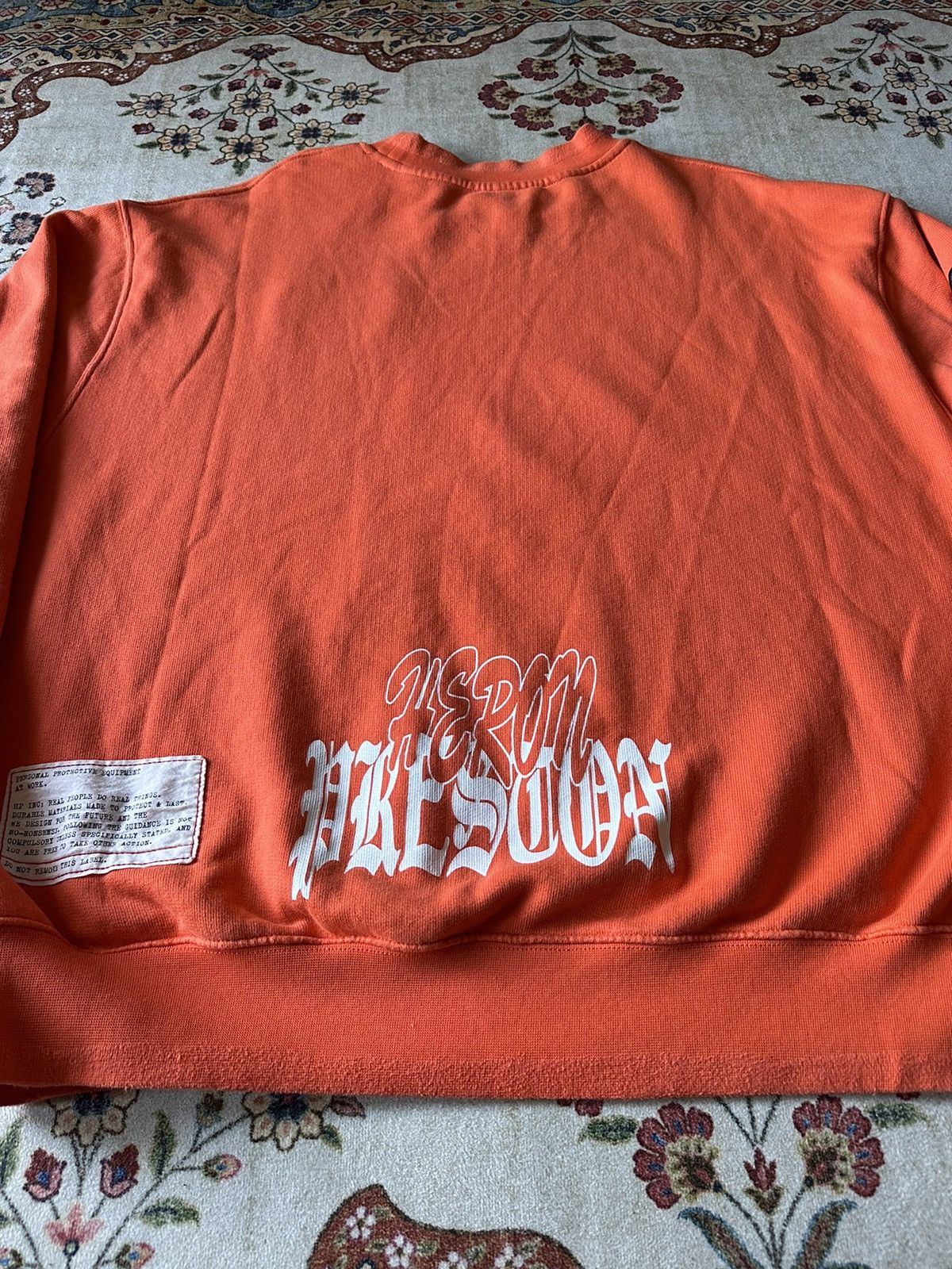 Heron Preston Heron Preston Skull Print Sweatshirt Size US XL / EU 56 / 4 - 13 Thumbnail
