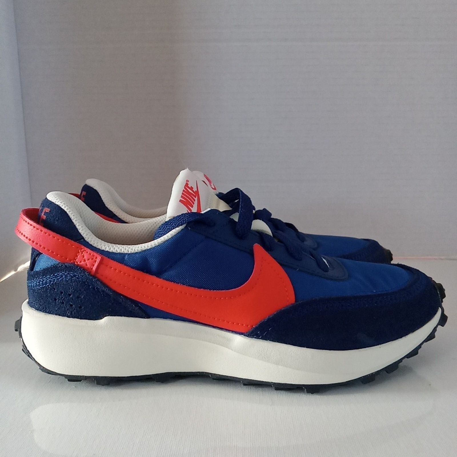 Nike Nike Shoes Women’s Size 6 Blue Void Red Waffle Running Shoes Size US 6 / IT 36 - 1 Thumbnail