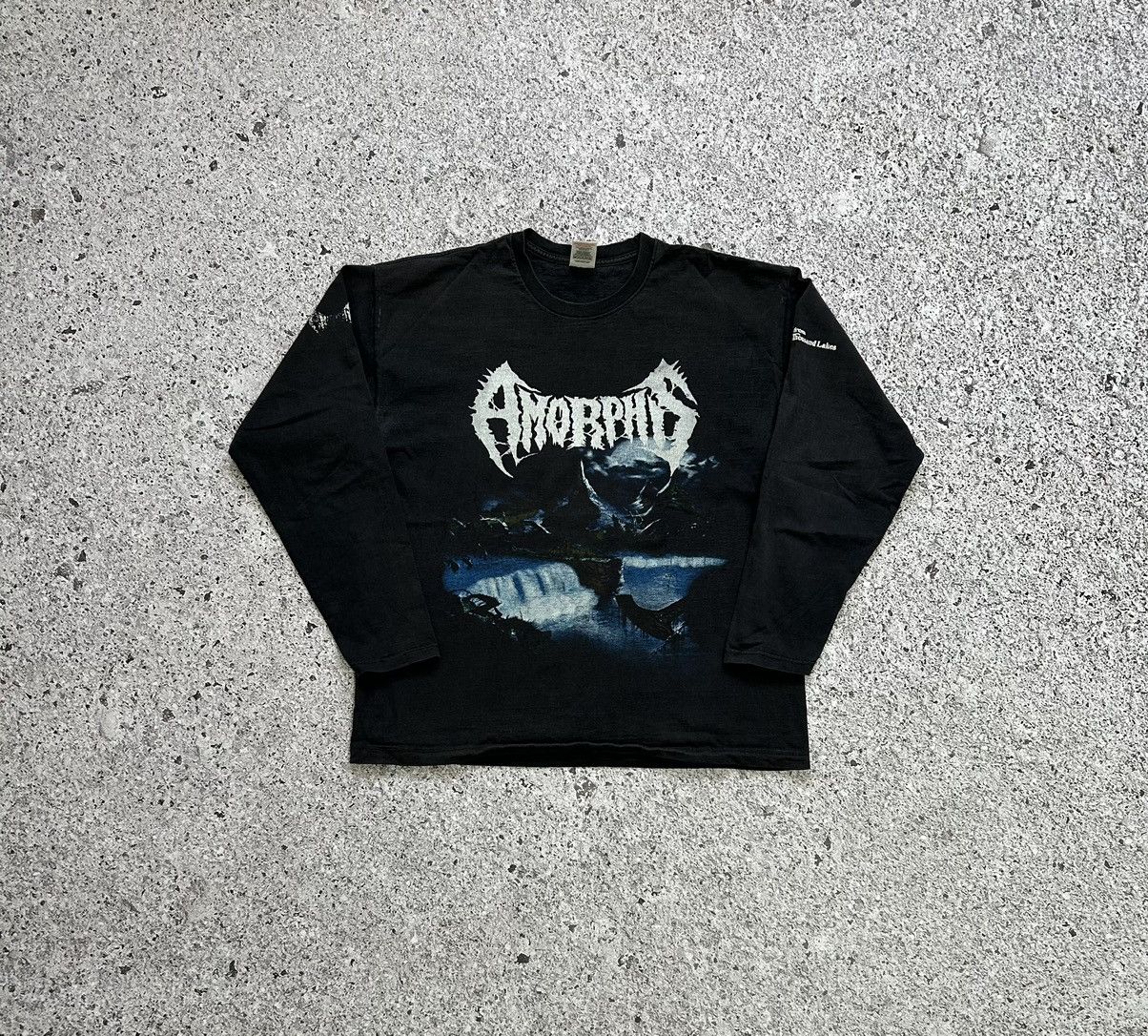 Band Tees × Vintage Vintage amorphis tales from the thousand lakes Long Sleeve Size US M / EU 48-50 / 2 - 3 Thumbnail