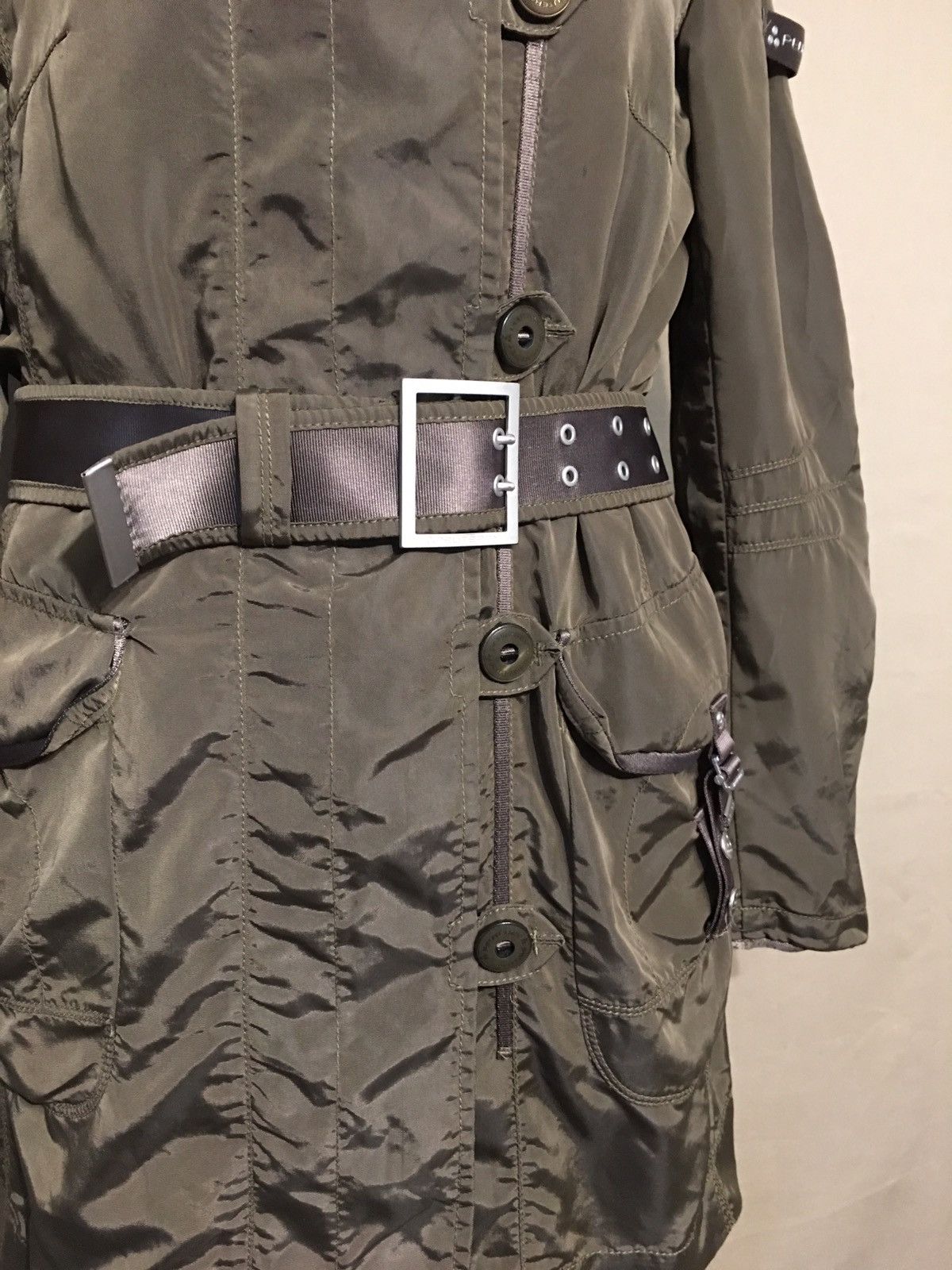 Peuterey Peuterey Khaki Casual Womens Water Mill Jacket IT 44 Size M / US 6-8 / IT 42-44 - 2 Thumbnail