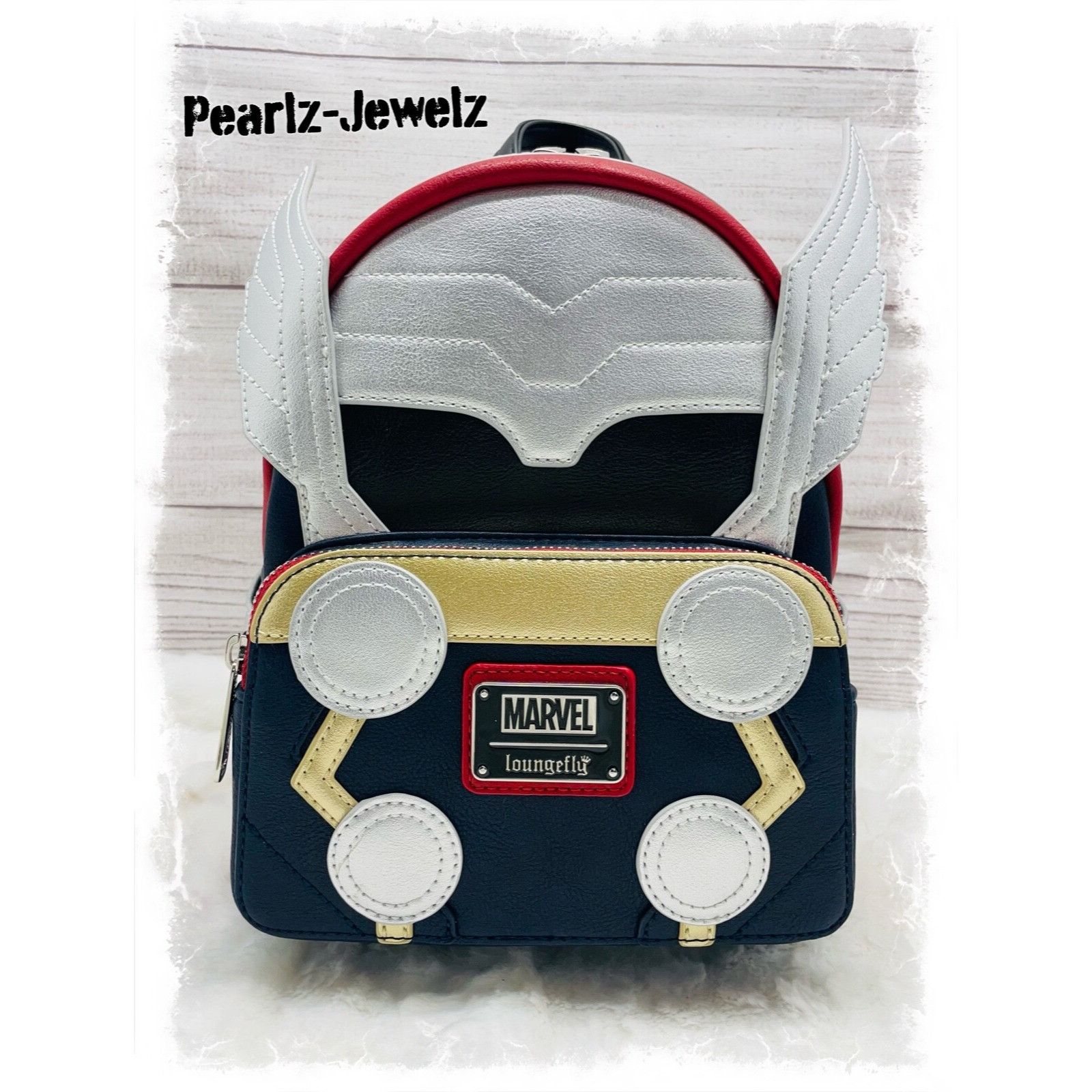Disney Loungefly Marvel Thor Figural Cosplay Mini Backpack NWT Size ONE SIZE - 1 Thumbnail