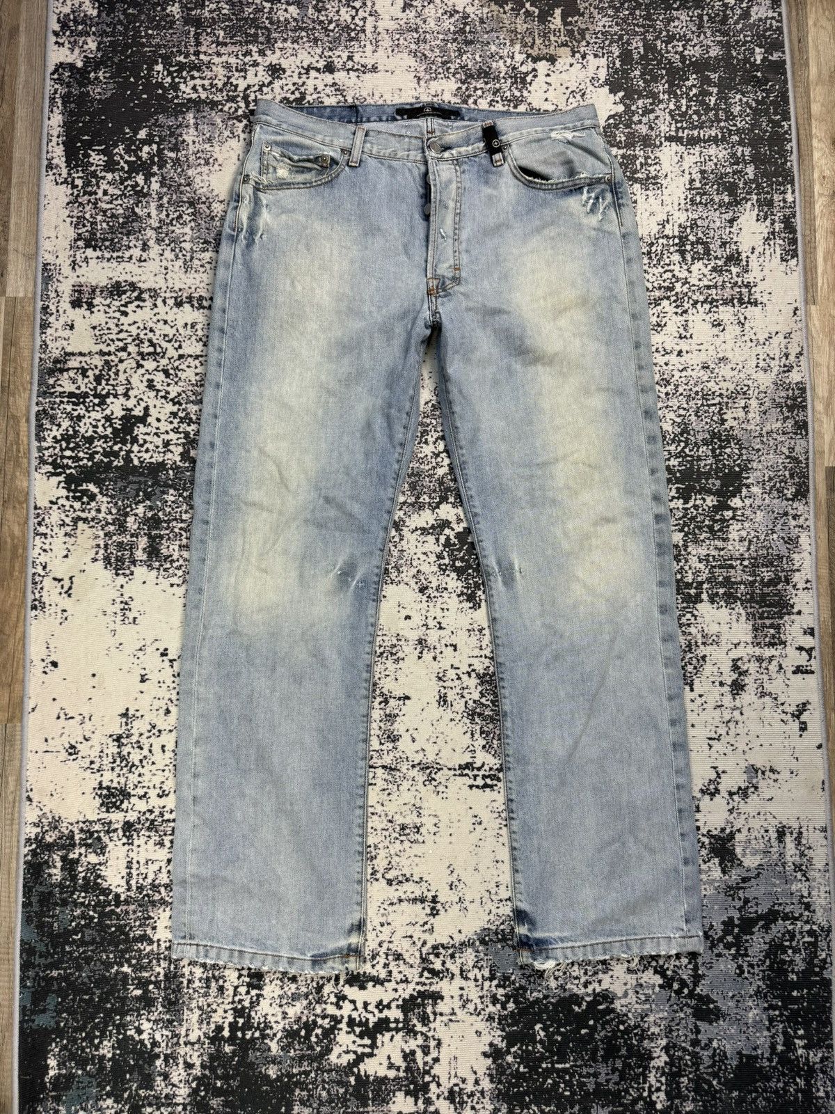 Stone Island × Vintage Stone Island blue denim jeans 34 vintage Size US 34 / EU 50 - 2 Thumbnail