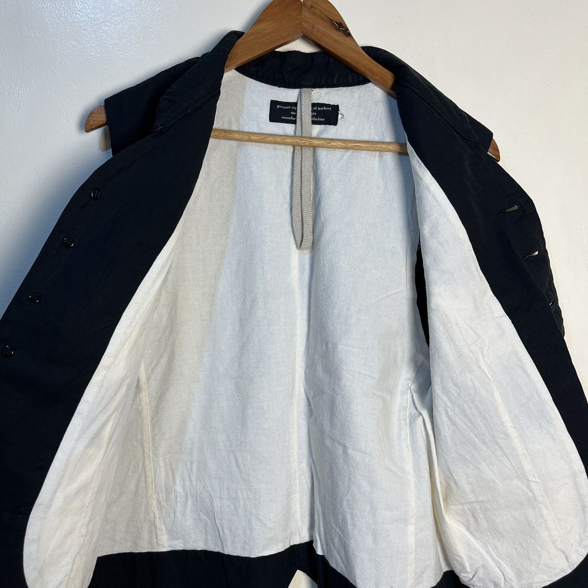 Garment Reproduction of Workers Garment Reproduction of Workers Dolman Collar Rebake Vest Size US M / EU 48-50 / 2 - 5 Thumbnail