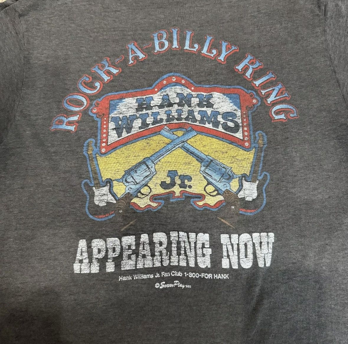 Vintage Vintage Bocephus 1986 Hank Williams Jr Shirt Size US S / EU 44-46 / 1 - 5 Thumbnail