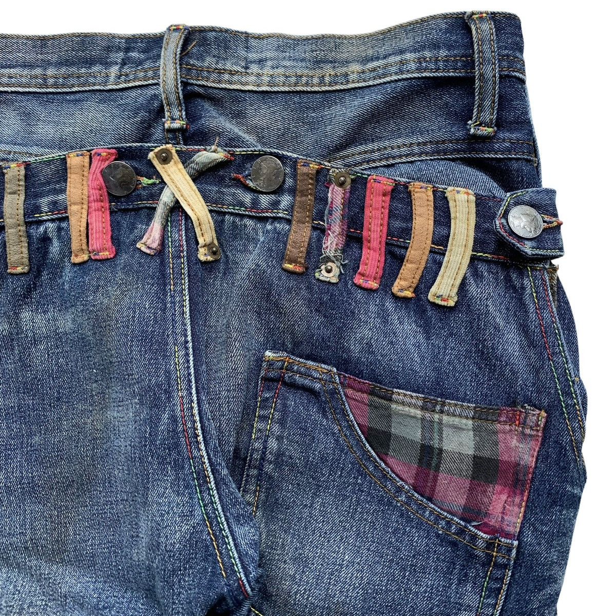 Japanese Brand Rare Japanese Brand BRTH Breathmint Double Layered Jeans Size US 31 - 11 Thumbnail