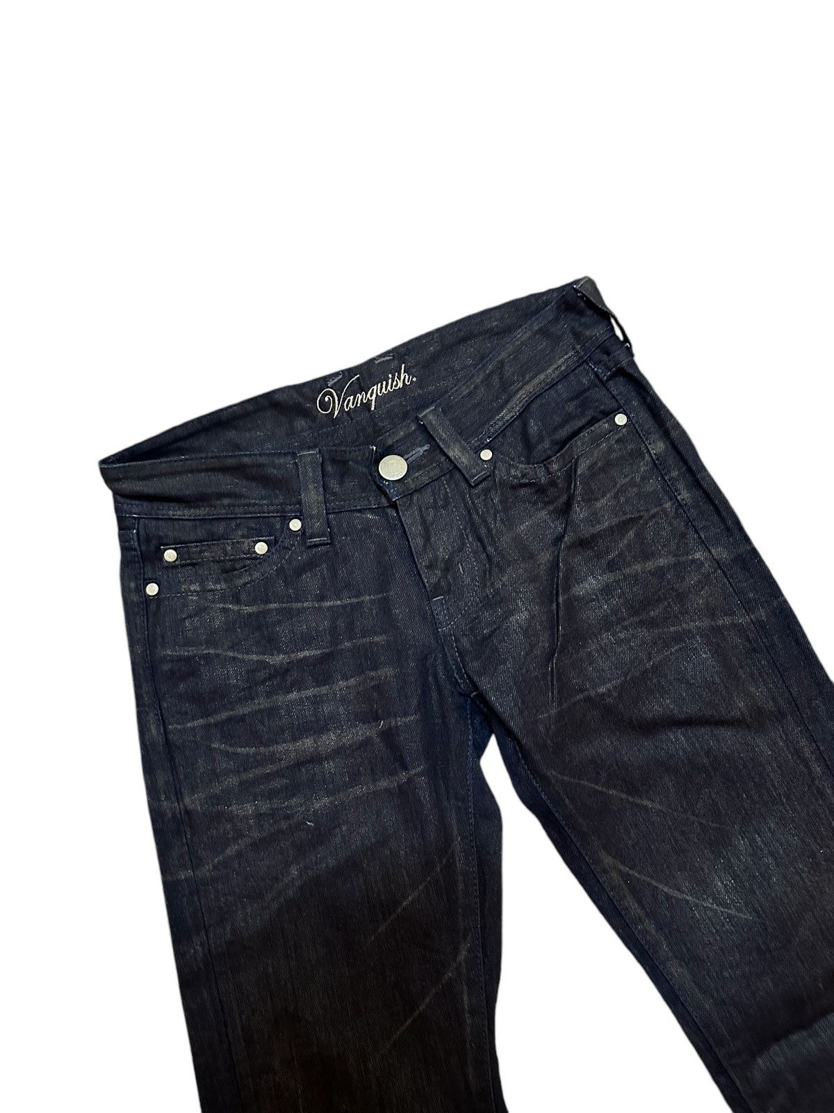 Japanese Brand × Vanquish vanquish gold denim japan brand like new skinny Size US 29 - 3 Thumbnail