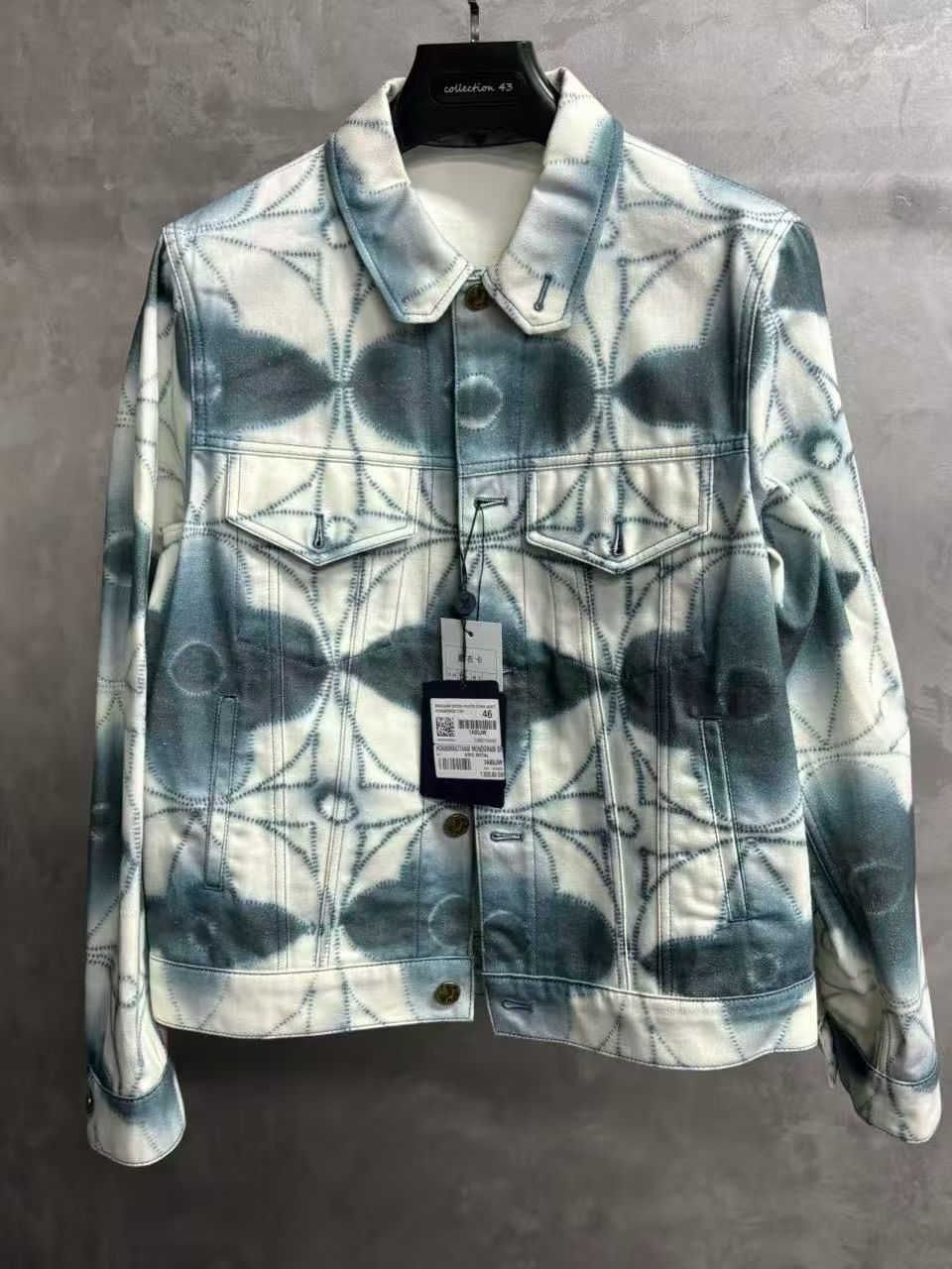 Louis Vuitton Louis Vuitton Shibori Denim Jacket Size 46 Size US S / EU 44-46 / 1 - 1 Thumbnail