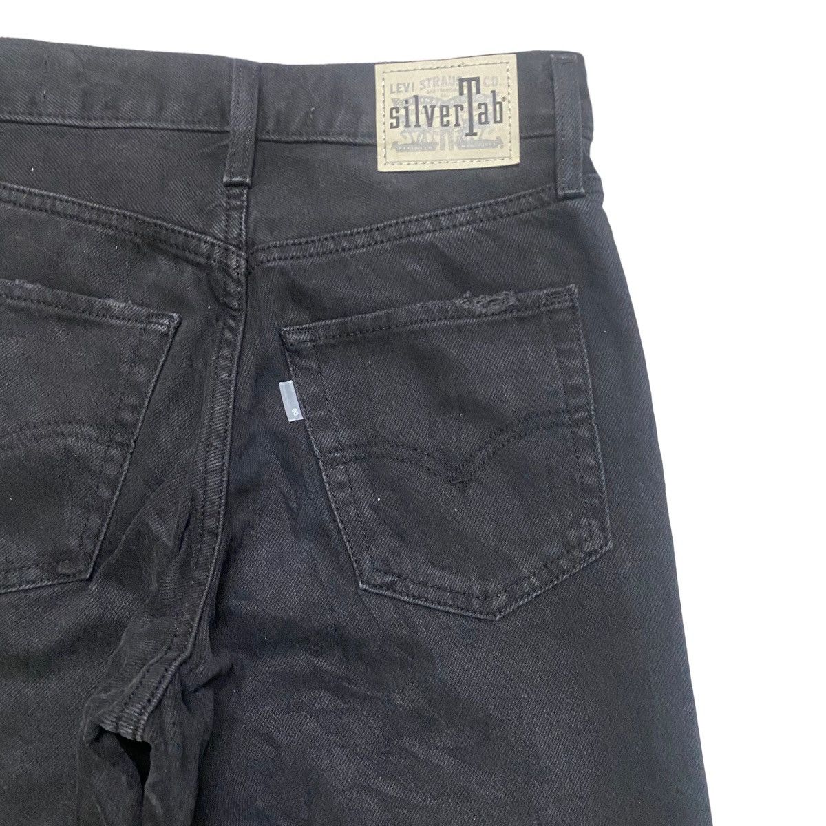 Levi's Levis Silvertab Baggy Jeans Distressed Size US 26 / EU 42 - 13 Thumbnail