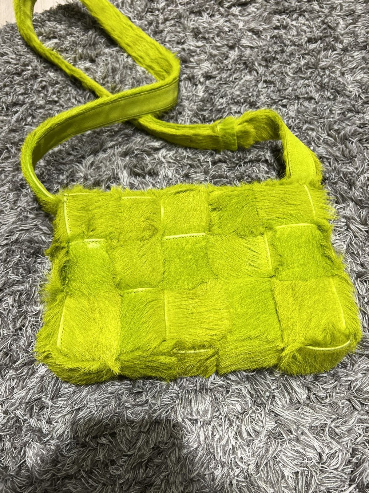 Bottega Veneta BOTTEGA VENETA pony hair leather CASSETTE BAG Size ONE SIZE - 2 Thumbnail