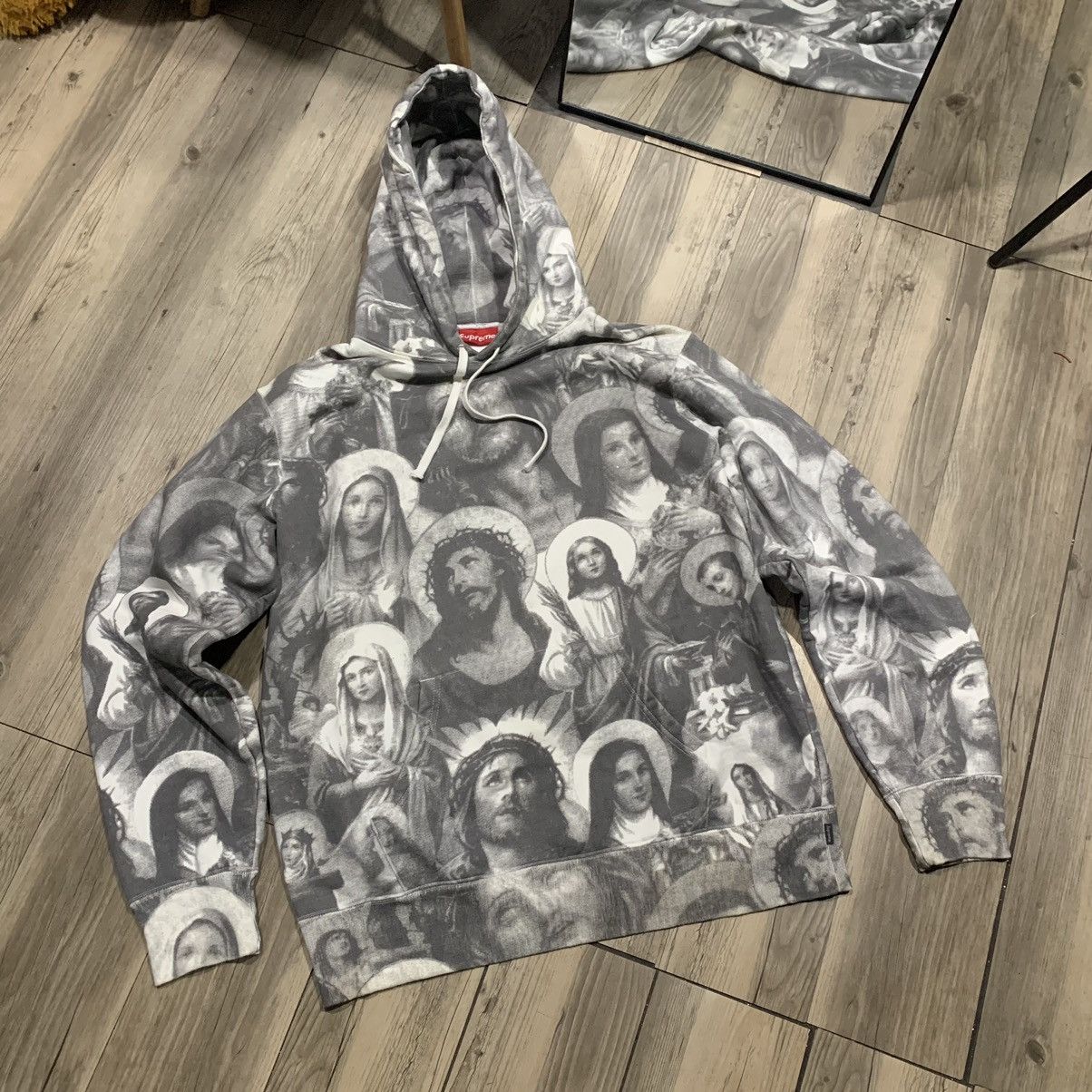 Supreme cheap jesus hoodie