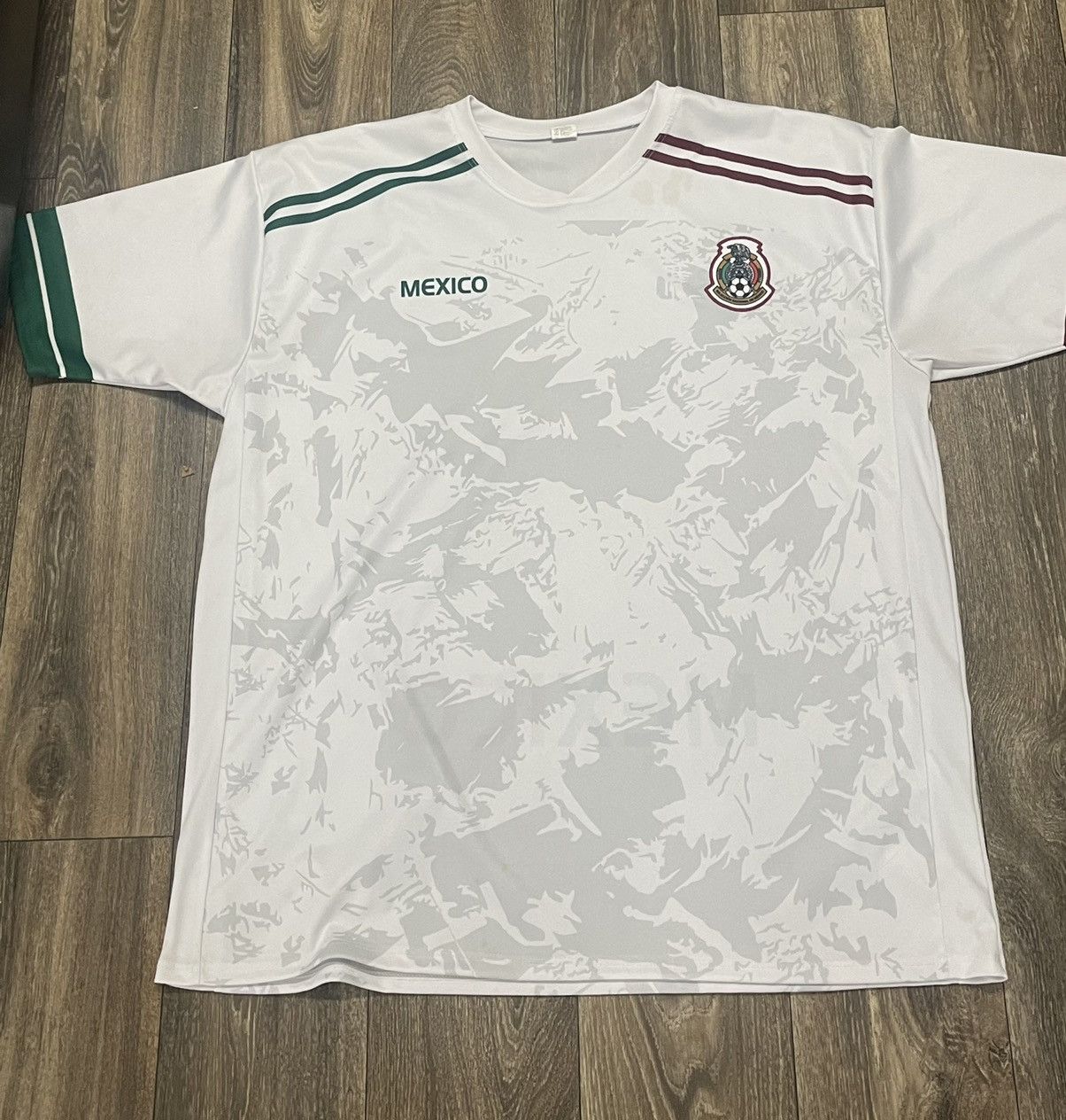 Vintage 90s style mexico soccer jersey away stadium jersey Size US XXL / EU 58 / 5 - 1 Thumbnail