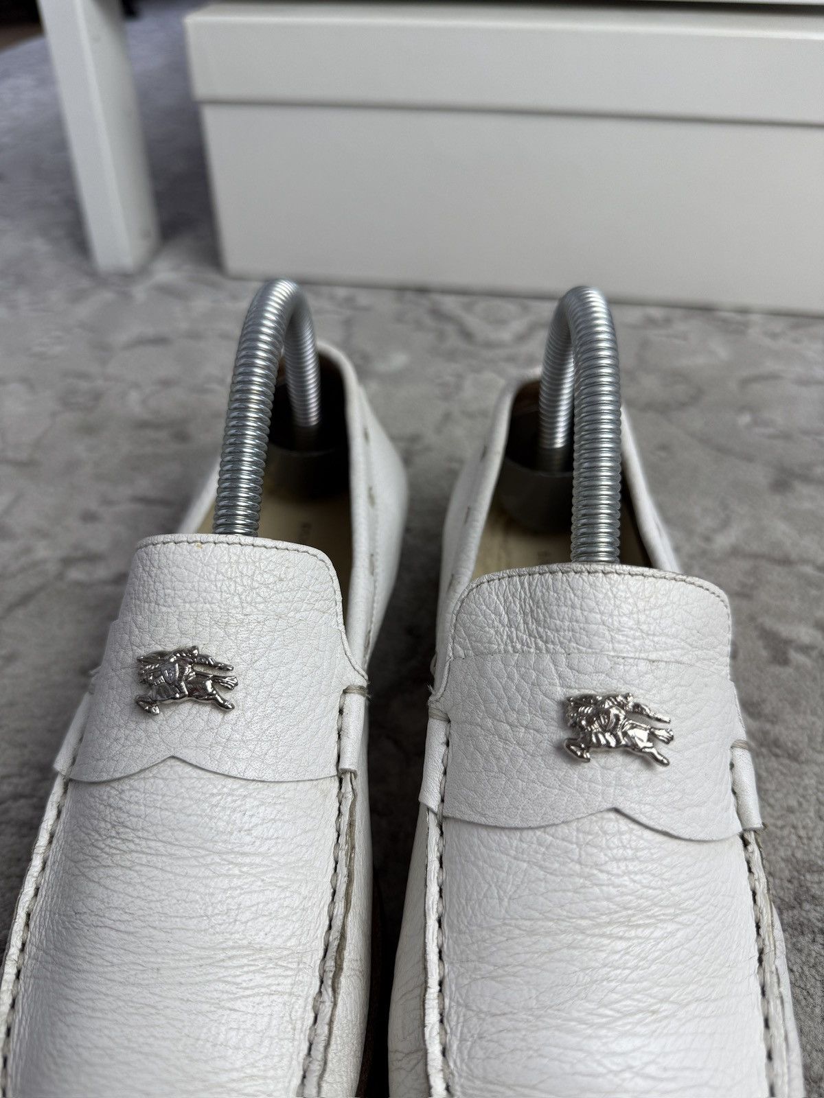 Burberry × Designer Burberry London leather loafers flats shoes US7 designer y2k Size US 7 / IT 37 - 5 Thumbnail