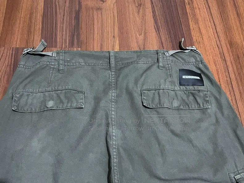 Neighborhood Neighborhood size M 20AW 20SS Big Pocket Patchwork Militar Size US 27 - 6 Thumbnail