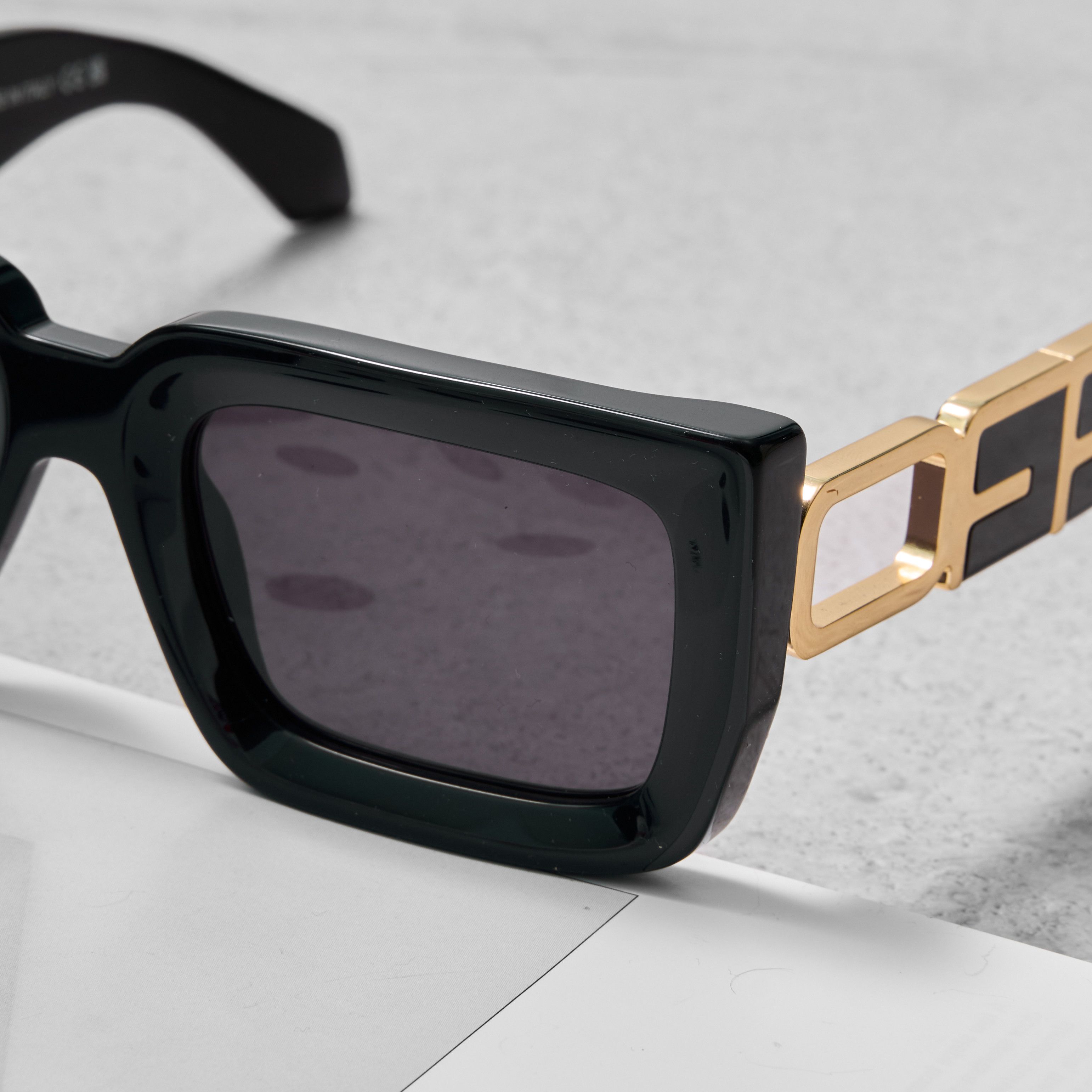 Off-White OFF WHITE Boston Rectangular Frame Sunglasses Size ONE SIZE - 6 Thumbnail