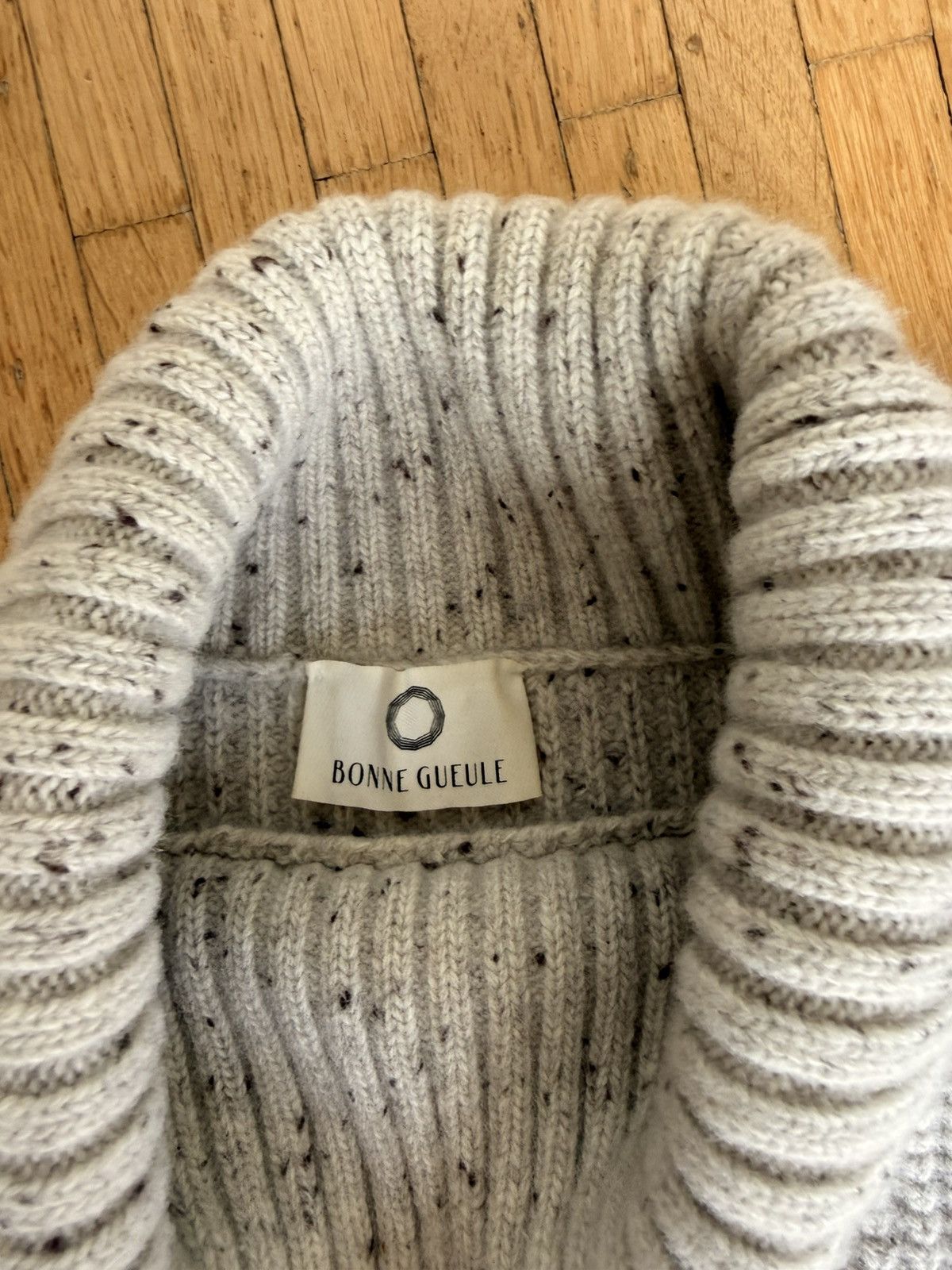 Bonnegueule BONNEGUEULE knitted turtleneck sweater Size US L / EU 52-54 / 3 - 2 Thumbnail
