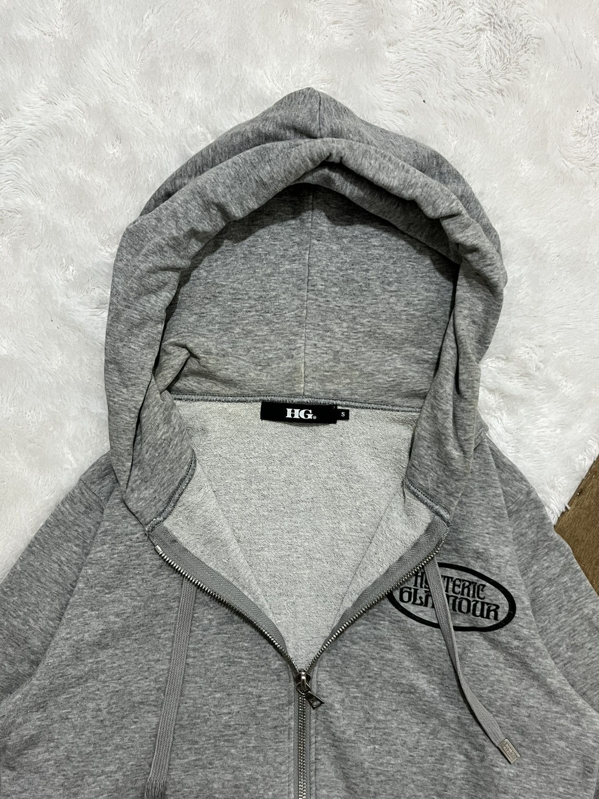 Hysteric Glamour Hysteric Glamour "Art Nouveau Girl" Graphic Zip-Up Hoodie Size US XS / EU 42 / 0 - 4 Thumbnail