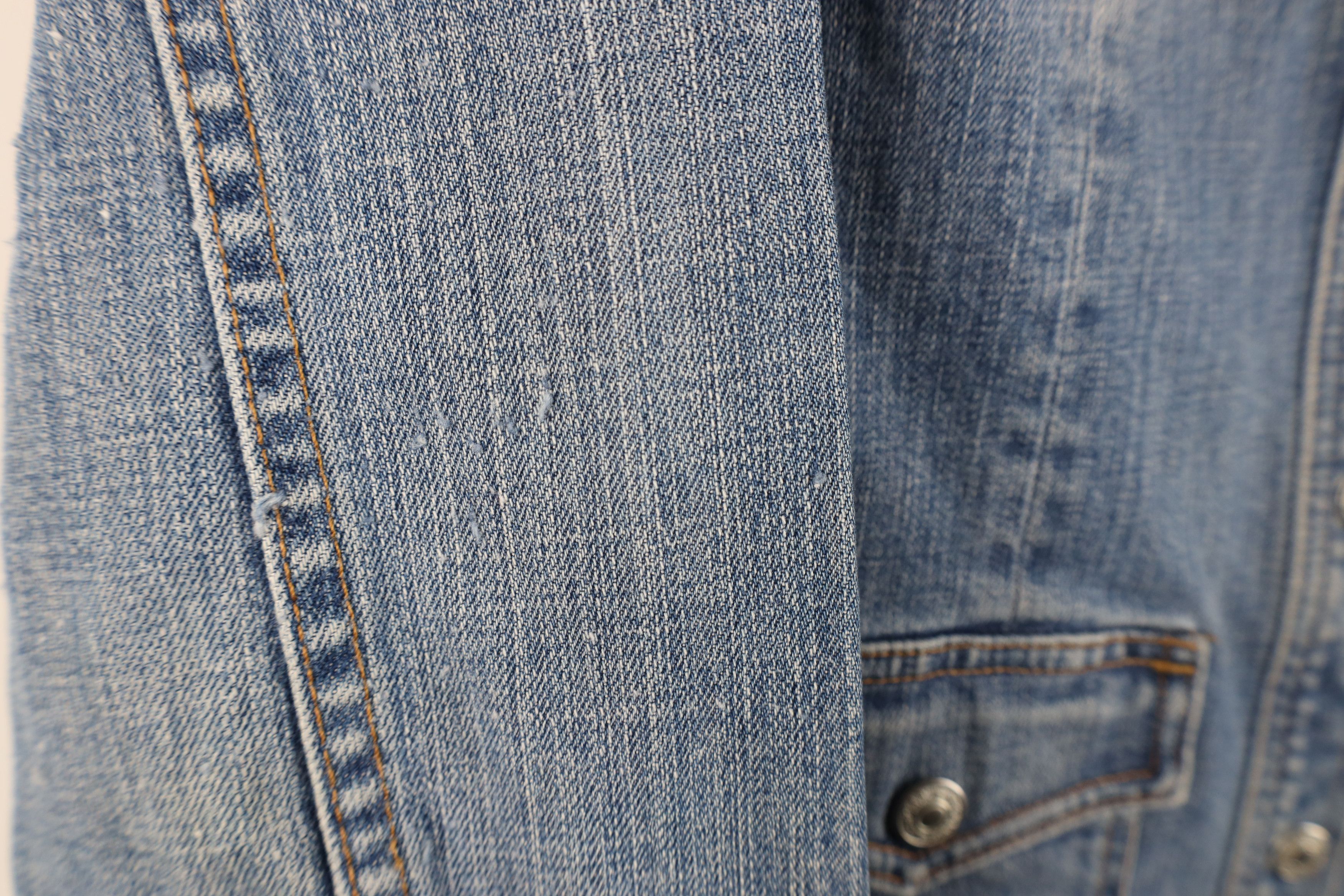 Gap Vintage Y2K 2003 Gap Stretch Western Denim Jean Jacket Size S / US 4 / IT 40 - 5 Thumbnail
