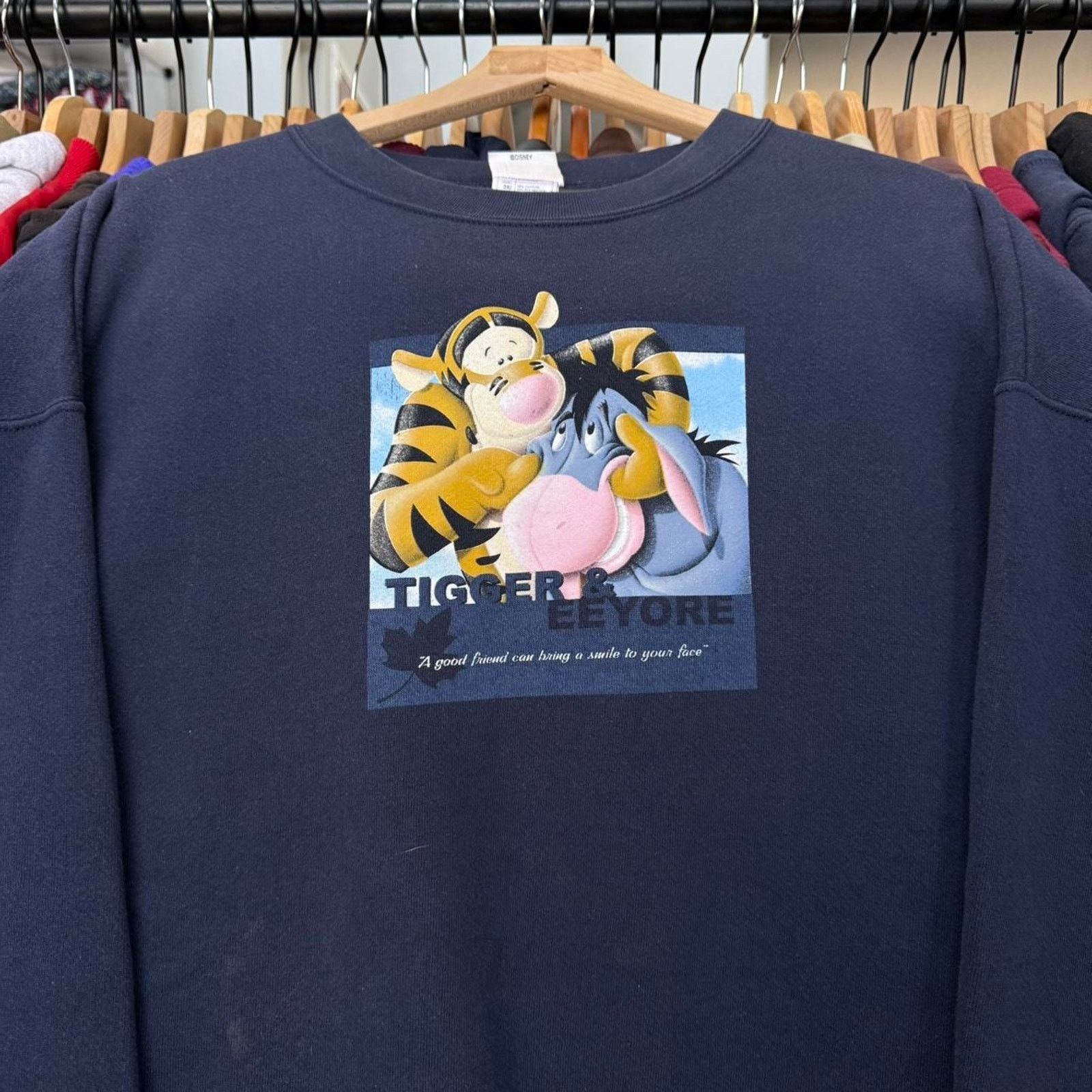 Disney Vintage 90s Disney Tigger and Eeyore Sweatshirt Size US XXL / EU 58 / 5 - 2 Thumbnail