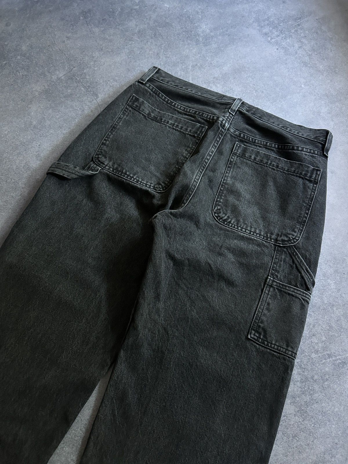 Abercrombie & Fitch Abercrombie & Fitch carpenter cargo washed jeans mens Size US 31 - 2 Thumbnail