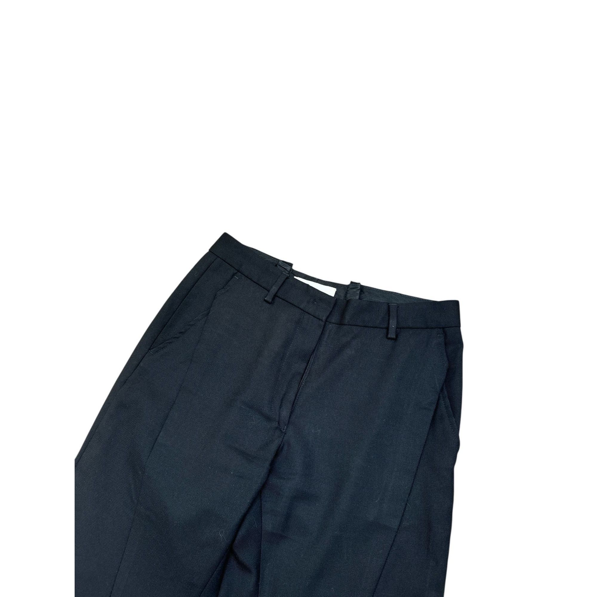 Maison Margiela FW 2005 Deconstructed Black Wool Pants Size 27" / US 4 / IT 40 - 2 Thumbnail