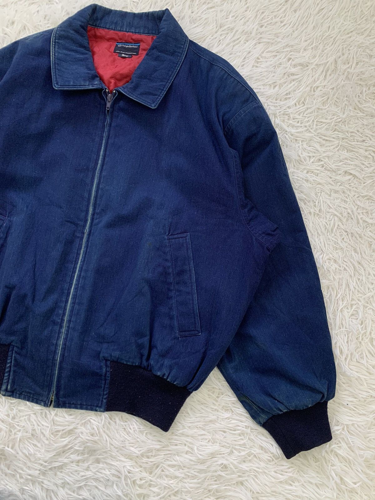 Sergio Tacchini Sergio Tacchini Big Print Logo Bomber Jacket Size US L / EU 52-54 / 3 - 4 Thumbnail