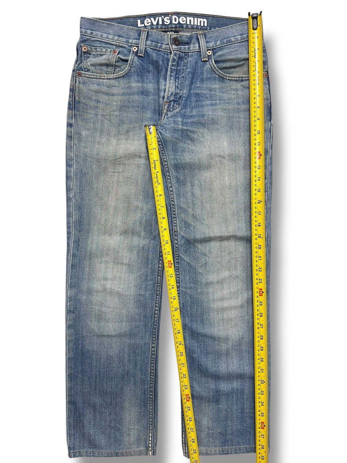 Levi's Vintage Levi’s 502 Regular Fit Denim Jeans Light BlueWash Size US 32 / EU 48 - 18 Thumbnail