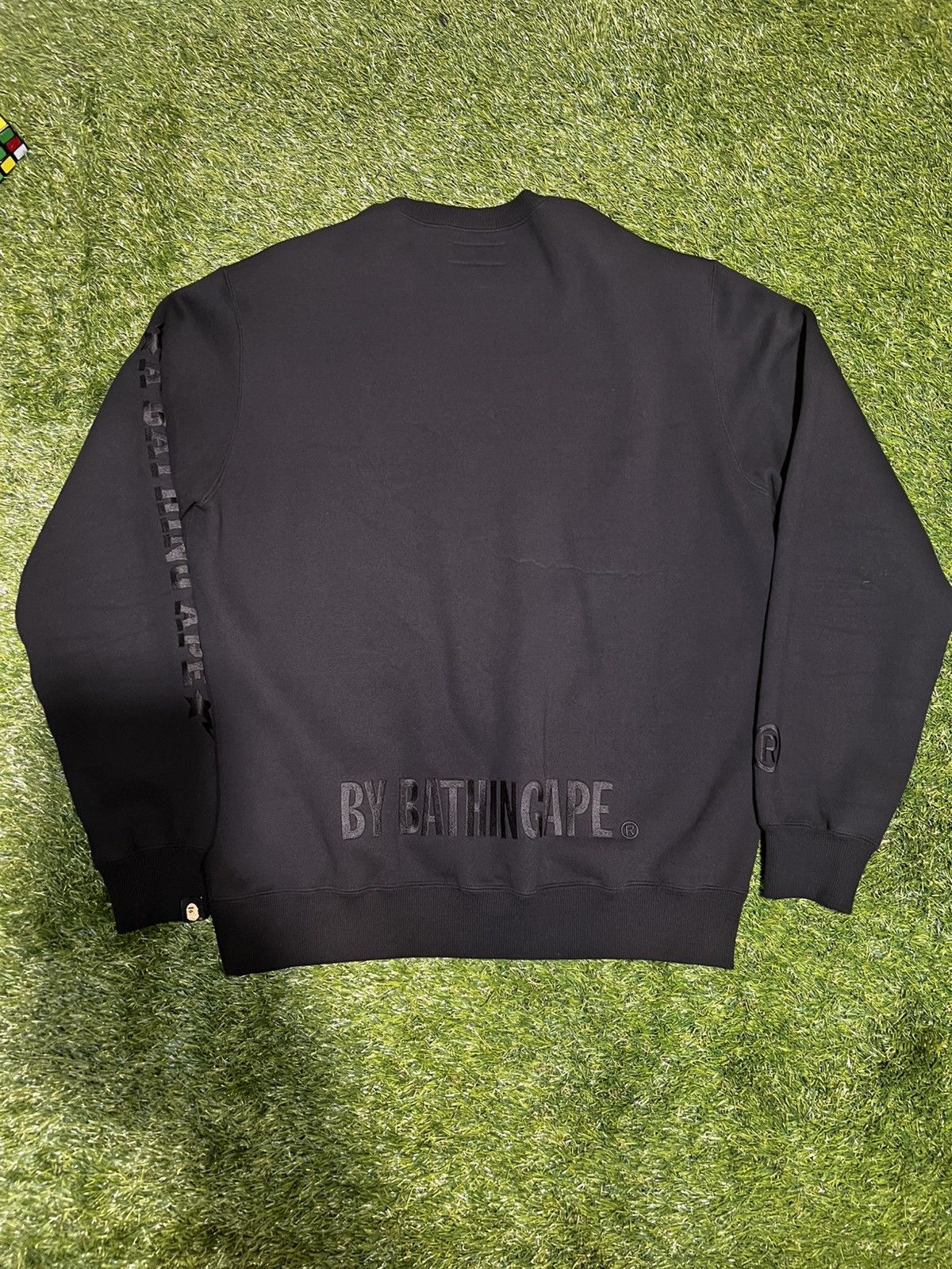 Bape SWAROVSKI BIG APE HEAD CREWNECK Size US XL / EU 56 / 4 - 4 Thumbnail
