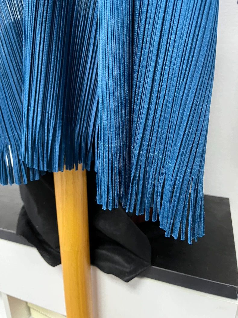 Issey Miyake issey miyake size:2 A long blue cardigan Size XXS / US 00 / IT 34 - 3 Thumbnail