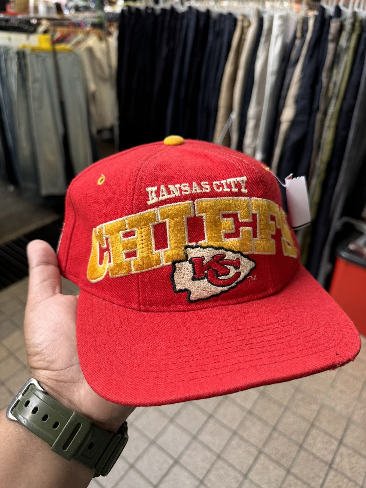 NFL × Starter × Vintage Vintage Kansas City Chiefs Pro Line Starter Size ONE SIZE - 9 Thumbnail
