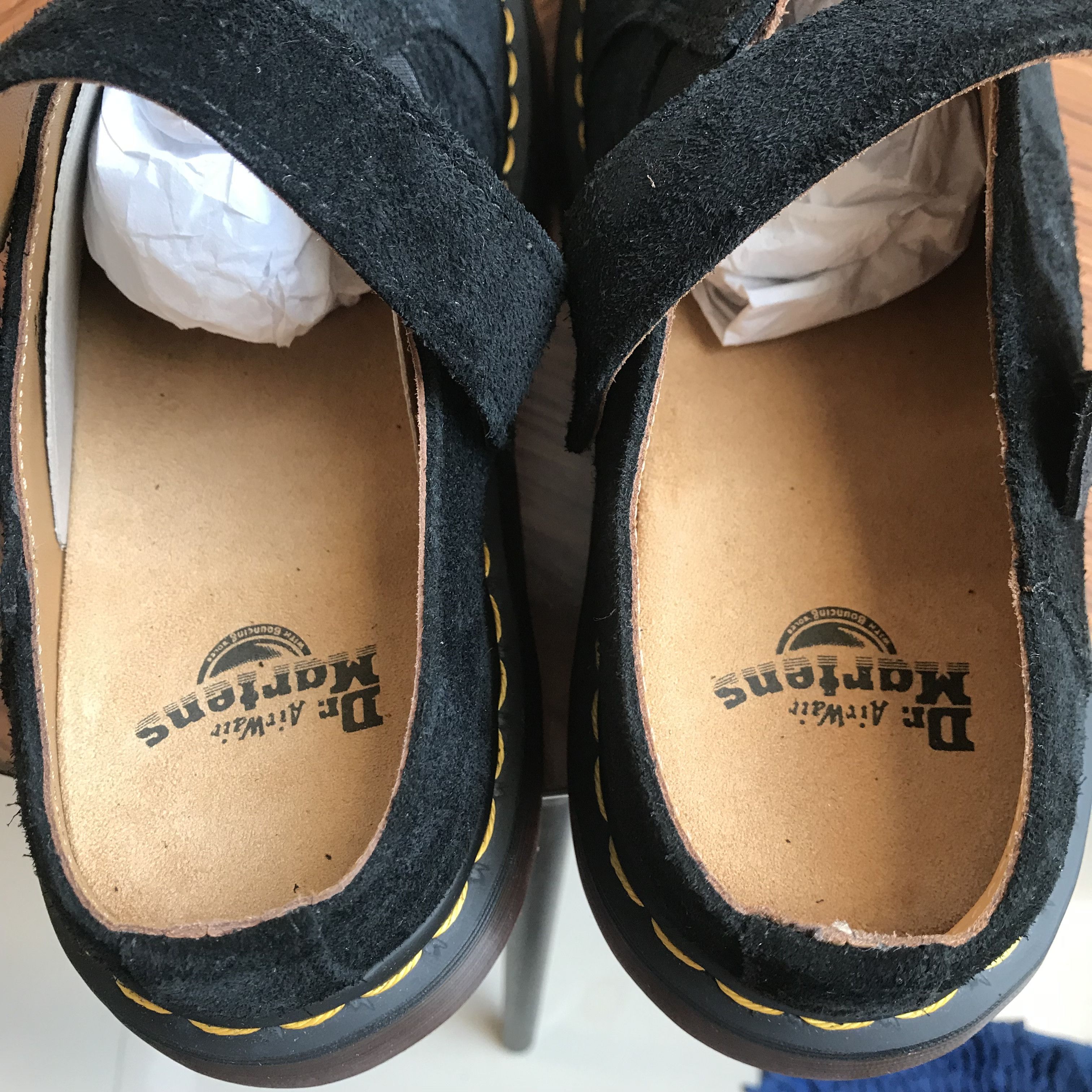Dr. Martens Dr Martens Isham Dessert Oasis Suede Yellow Stitch Shoe Size US 9 / EU 42 - 9 Thumbnail