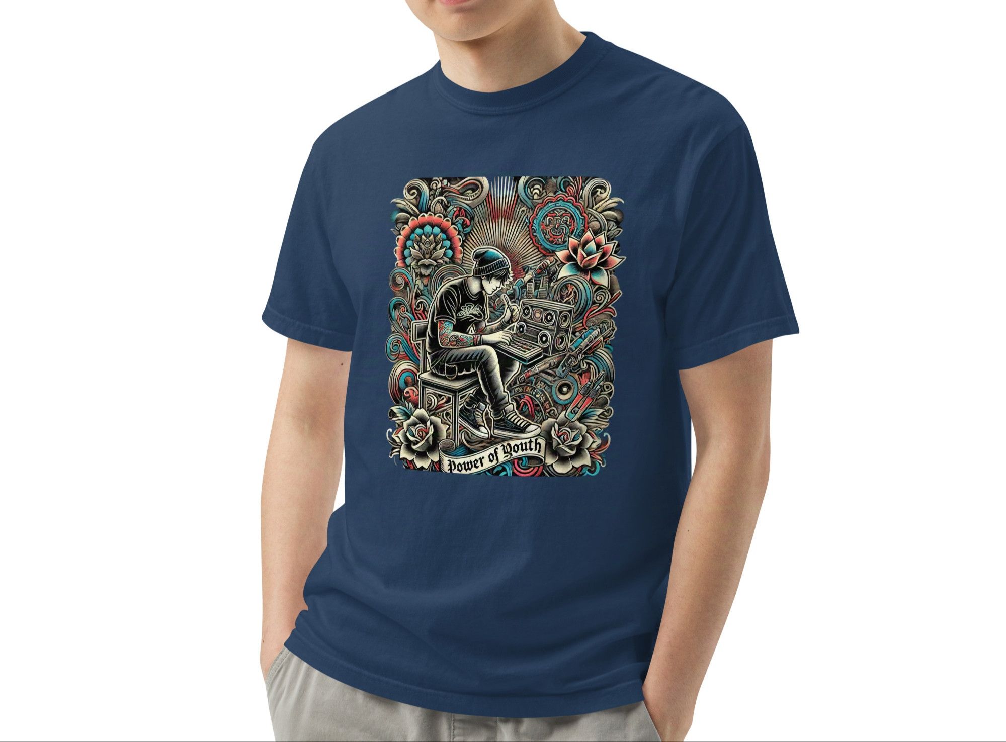 Japanese Brand Youth Power Streetwear Pop Culture Y2K 90s Fashion Size US S / EU 44-46 / 1 - 7 Thumbnail