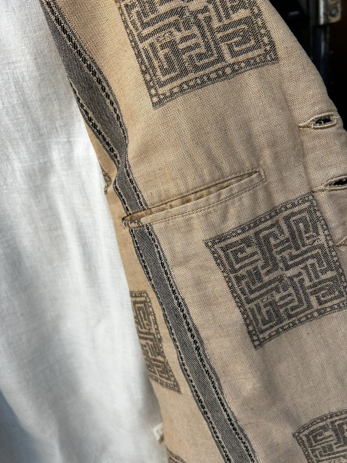 Kapital KAPITAL - Beautiful Jacquard Patterned Tailored Jacket 🎏 Size US M / EU 48-50 / 2 - 10 Thumbnail