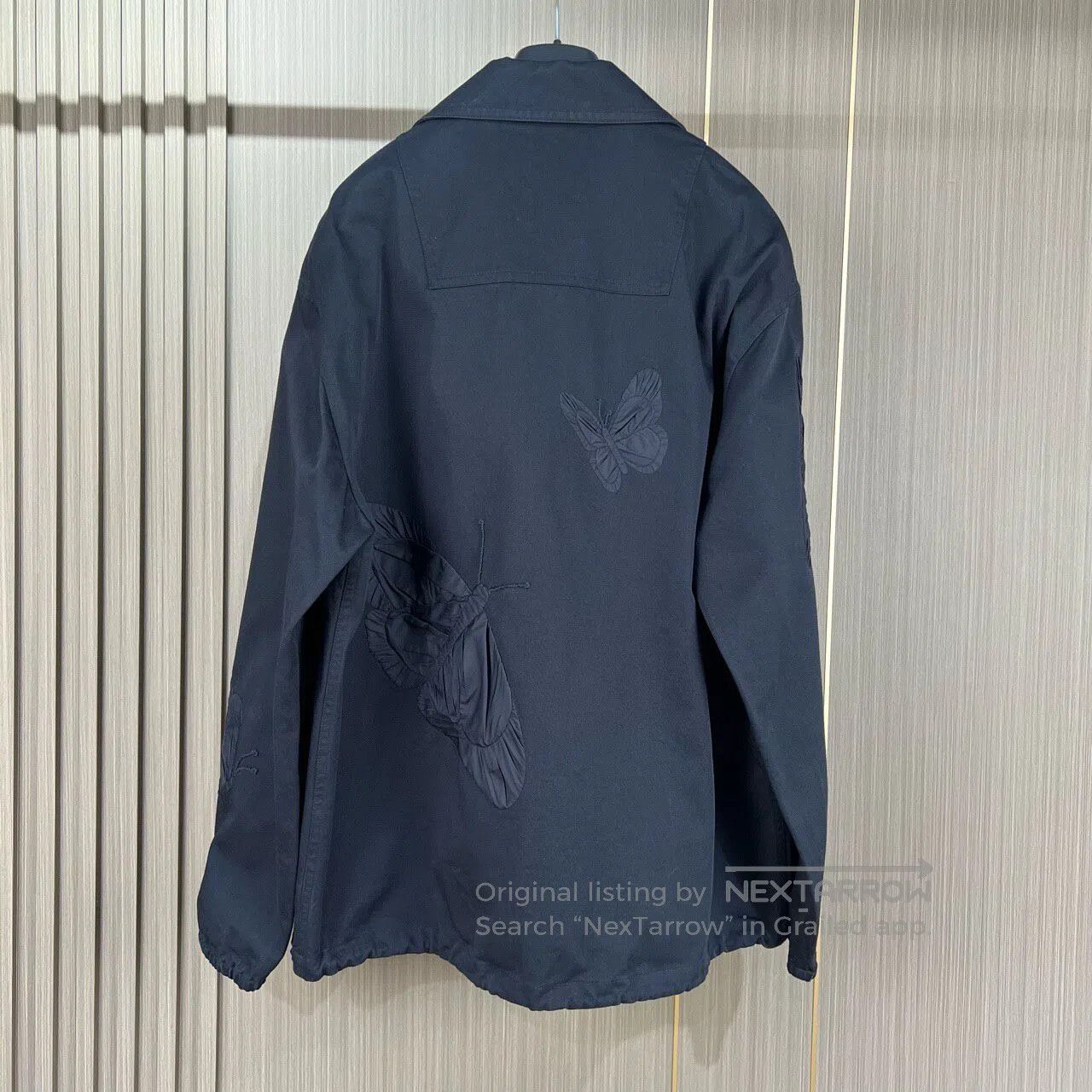 Valentino Valentino Runway Butterfly Embroidered Outdoor Jacket| Size M / US 6-8 / IT 42-44 - 2 Thumbnail