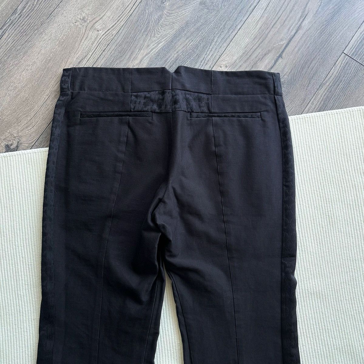 Roberto Cavalli Vintage Roberto Cavalli Boot Cut Black Trousers Size US 32 / EU 48 - 9 Thumbnail