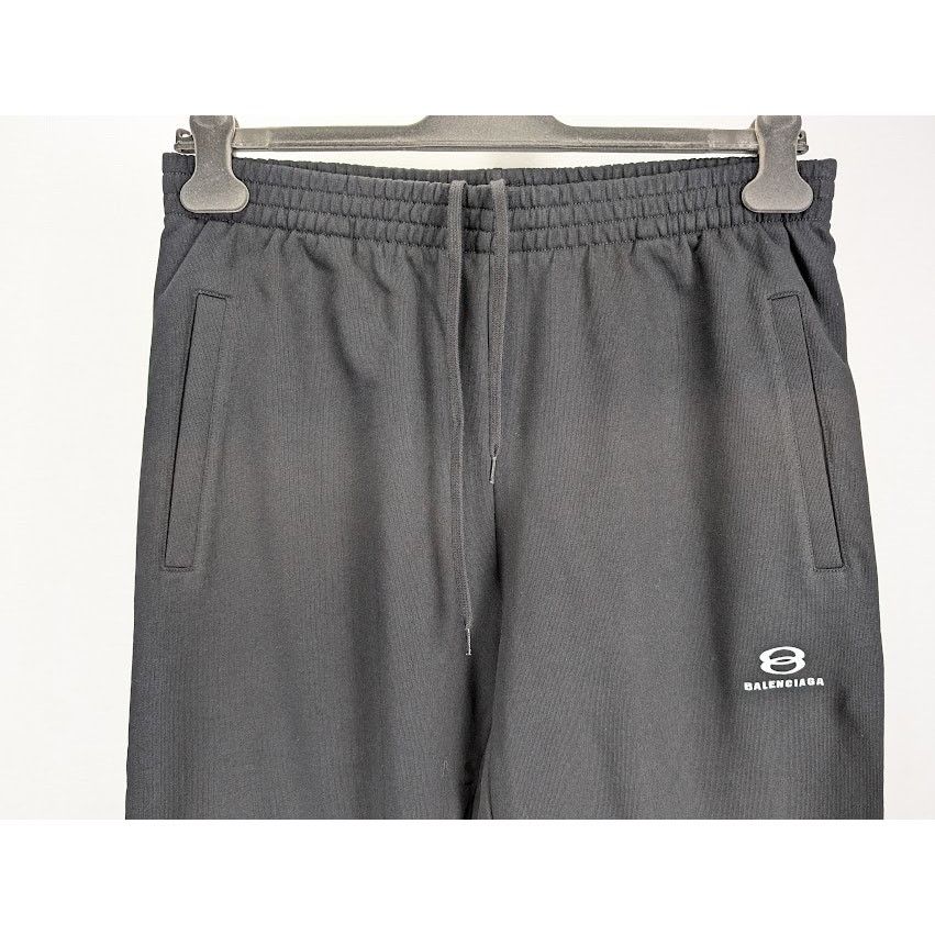 Balenciaga o1rshd1 Untiy Logo Sweatpants & Joggers in Black Size US 36 / EU 52 - 10 Thumbnail