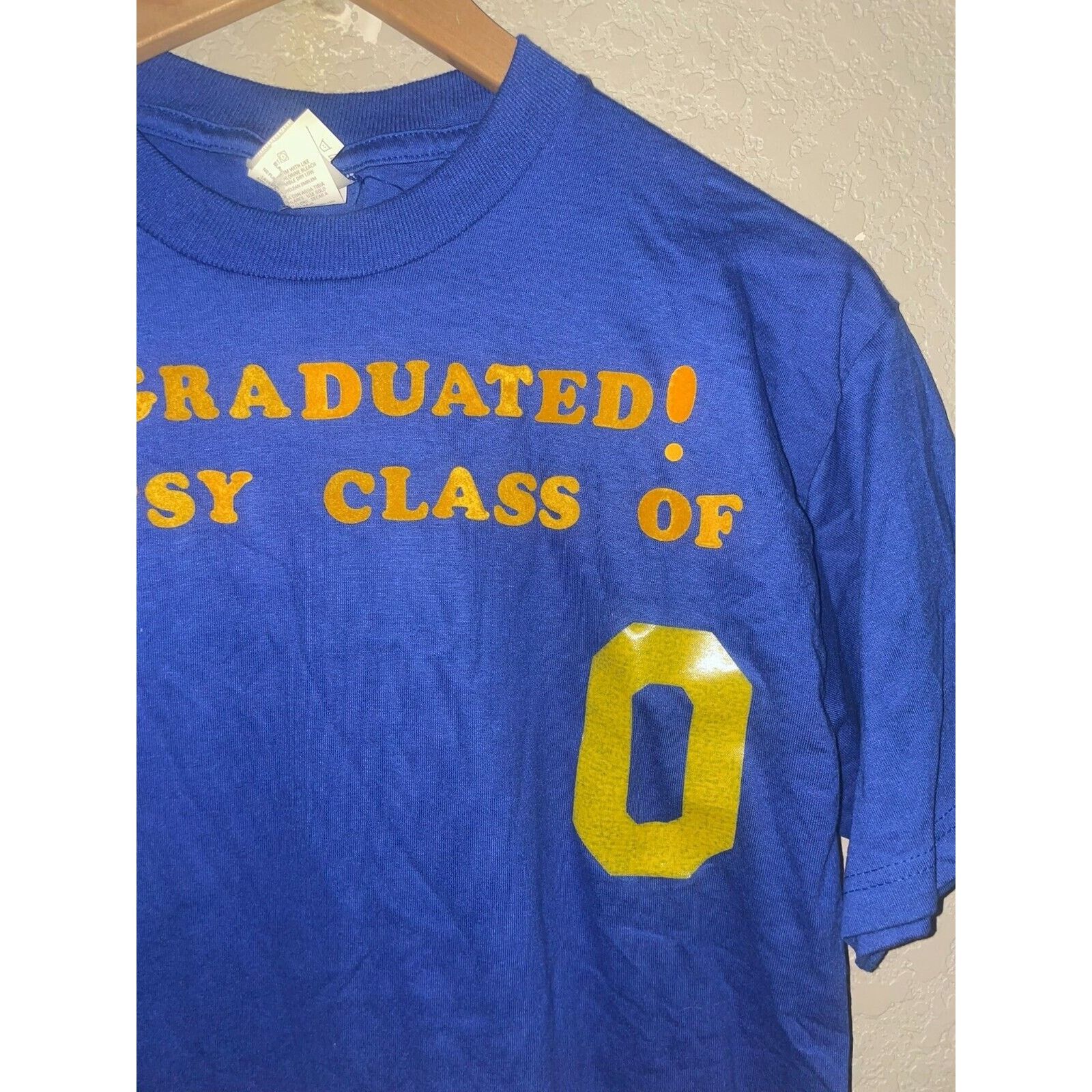 Jerzees Vintage Psychology Shirt Graduated Bs-PSY Class BS PSY Tee M Size US M / EU 48-50 / 2 - 3 Thumbnail