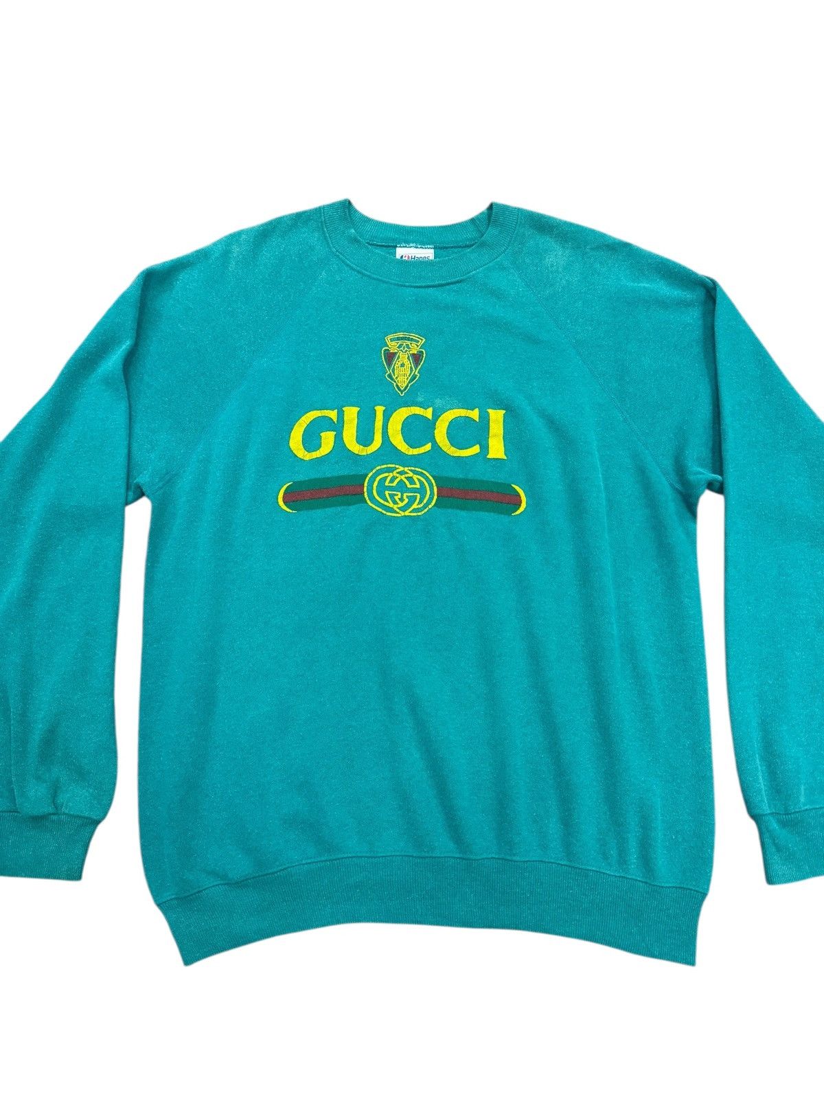 Vintage VINTAGE GUCCI SWEATSHIRT Size US M / EU 48-50 / 2 - 2 Thumbnail