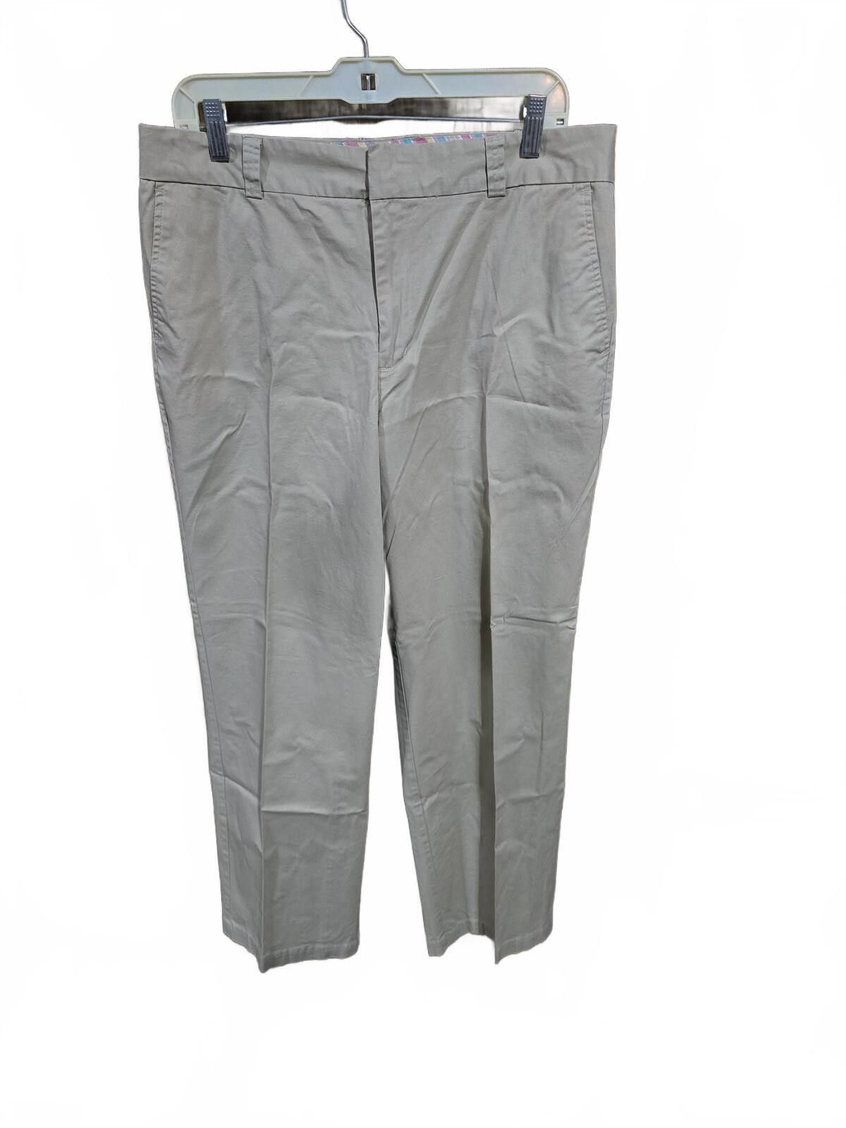 Other Sag Harbor Sport Khaki Pants Elastic Waist Pockets Size 14 Size 36" / US 14 / IT 50 - 1 Thumbnail