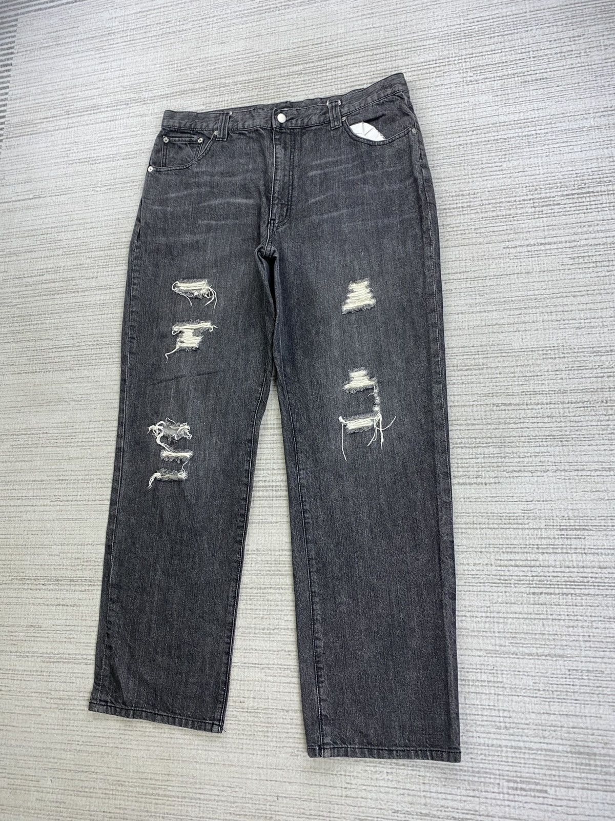 If Six Was Nine × Japanese Brand × Vintage Vintage Amore Puro Double Waist Pocket Pants Size US 38 / EU 54 - 4 Thumbnail