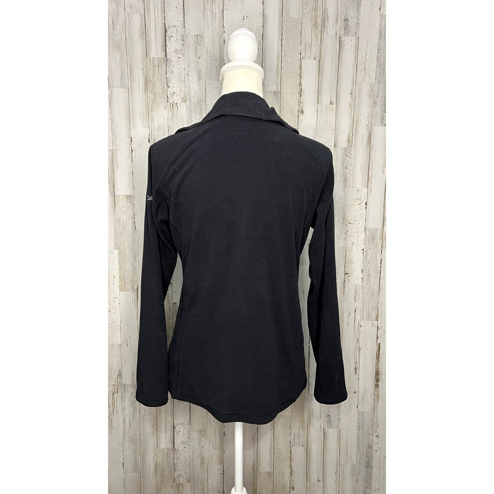 Columbia Columbia Women's Black 1/2 Zip Fleece Pullover Size Medium Size M / US 6-8 / IT 42-44 - 3 Thumbnail