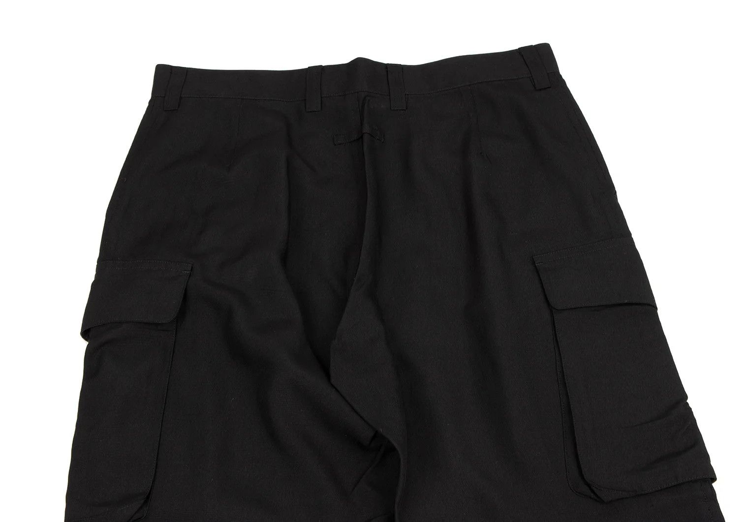 Jean Paul Gaultier Silk Cargo Pants Black Size 48 in Good Condition Size US 32 / EU 48 - 10 Thumbnail