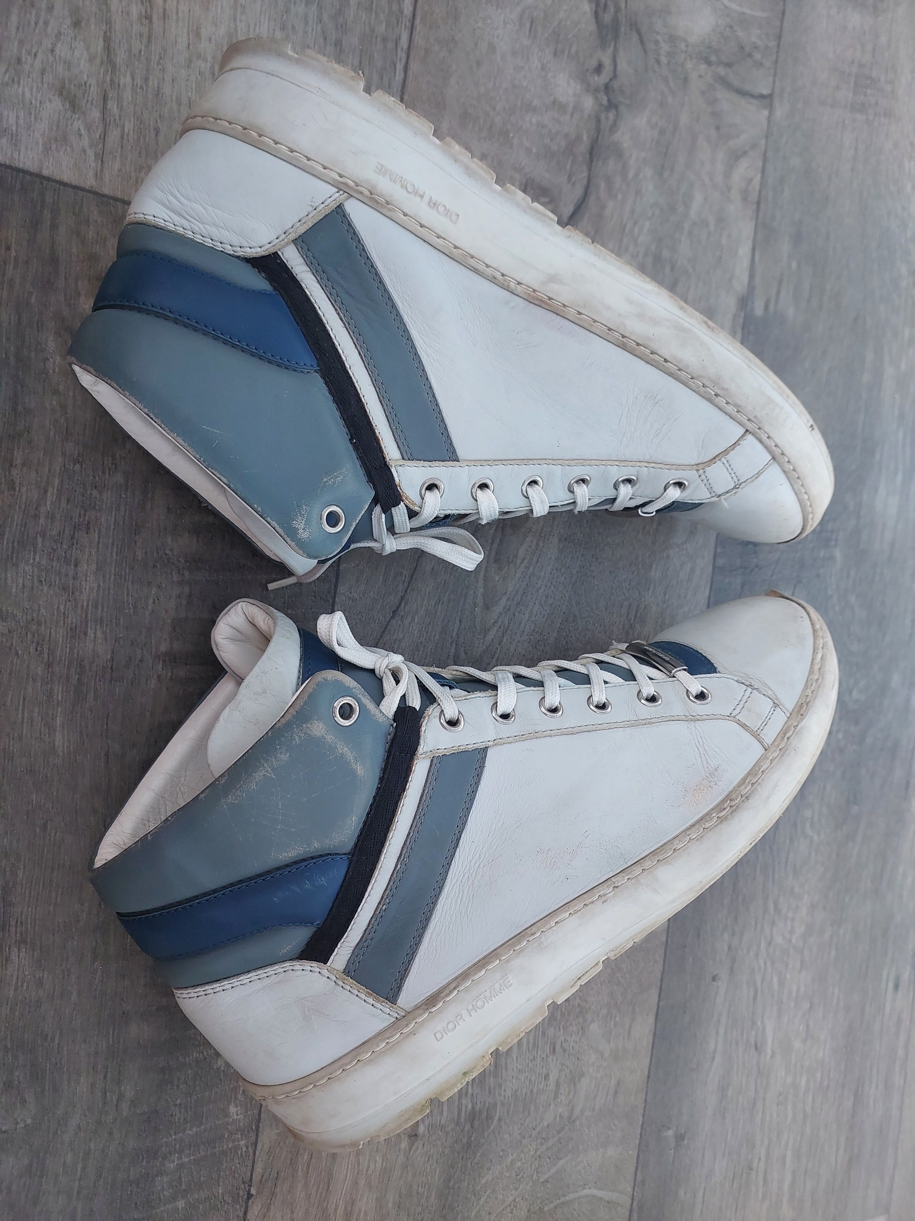 Dior Dior Leather high trainers Size US 9.5 / EU 42-43 - 7 Thumbnail