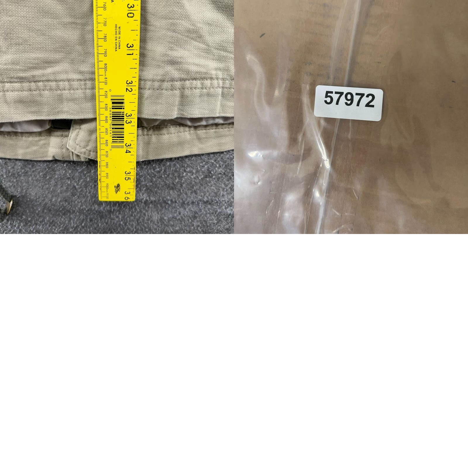Gap VINTAGE Gap Jacket Mens Large Beige Chore Barn Coat Military Army Canvas M65 90s Full Zip Hooded Regular Men Beige Army 90s Jacket Size US L / EU 52-54 / 3 - 10 Thumbnail