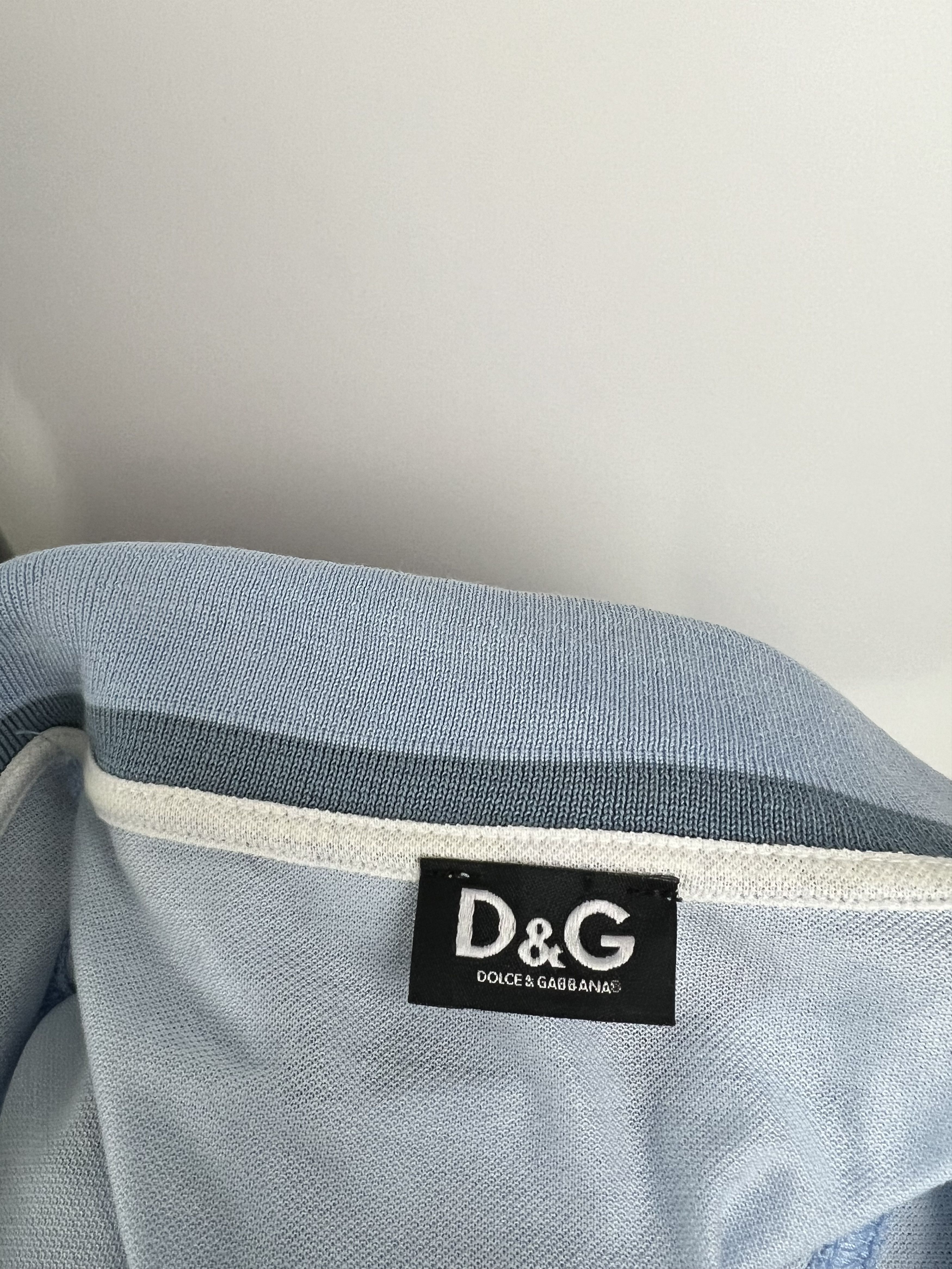 Dolce & Gabbana × Vintage Dolce Gabbana Polos Shirt Size M/L Size US L / EU 52-54 / 3 - 5 Thumbnail
