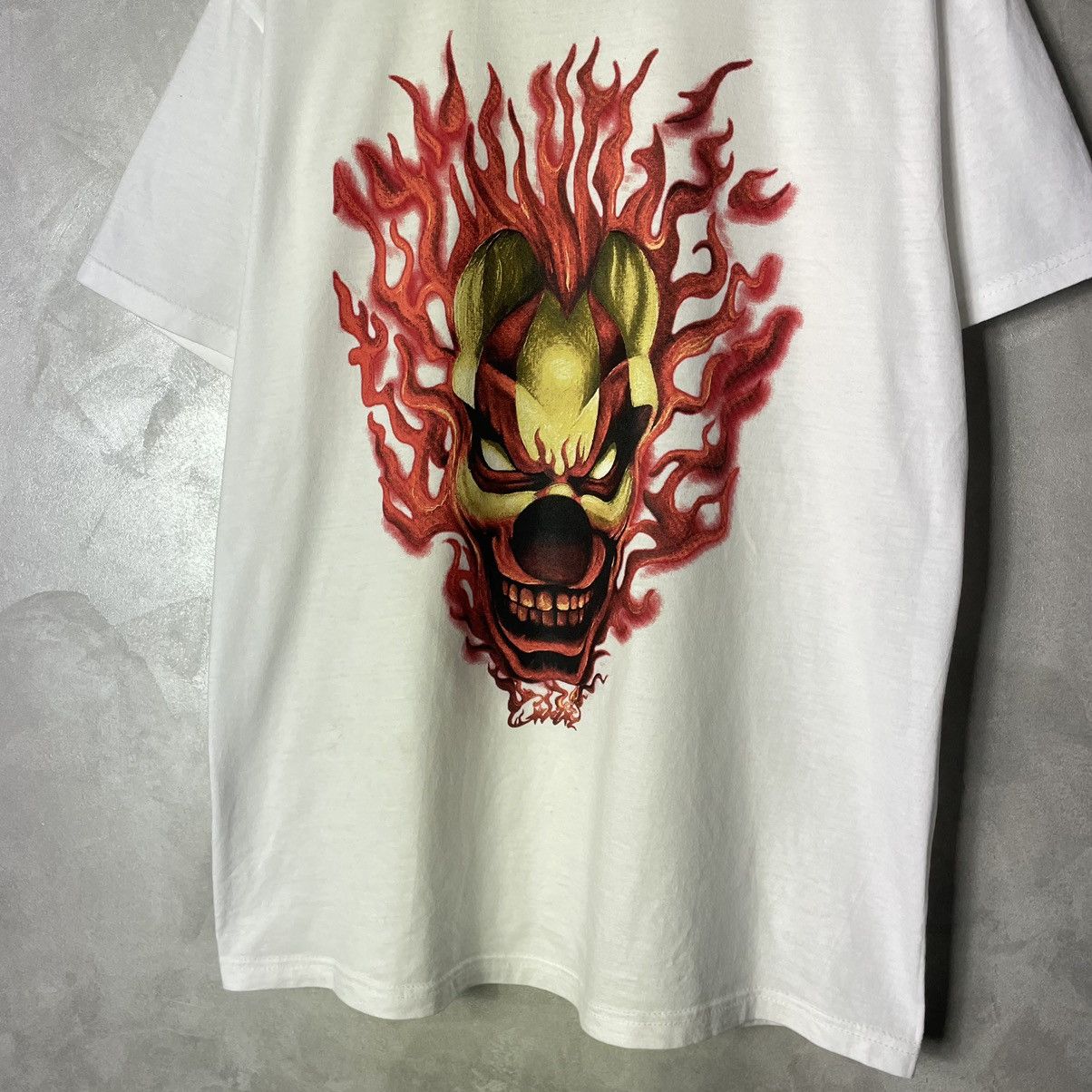 Corteiz Corteiz Fire Flame Clown Head T Shirt Size US M / EU 48-50 / 2 - 4 Thumbnail