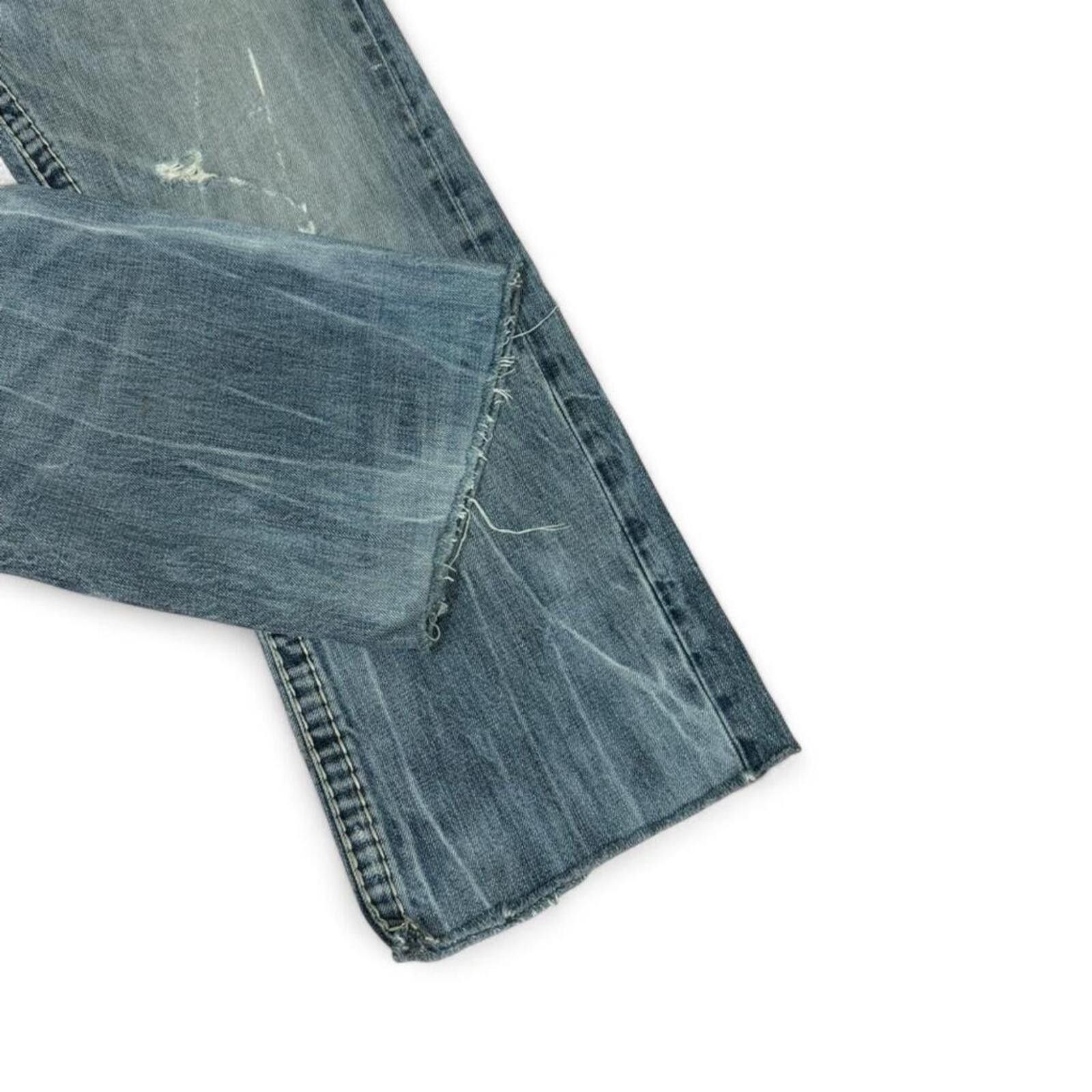 True Religion Buckaroo capri style denim jeans Size 28" / US 6 / IT 42 - 6 Thumbnail