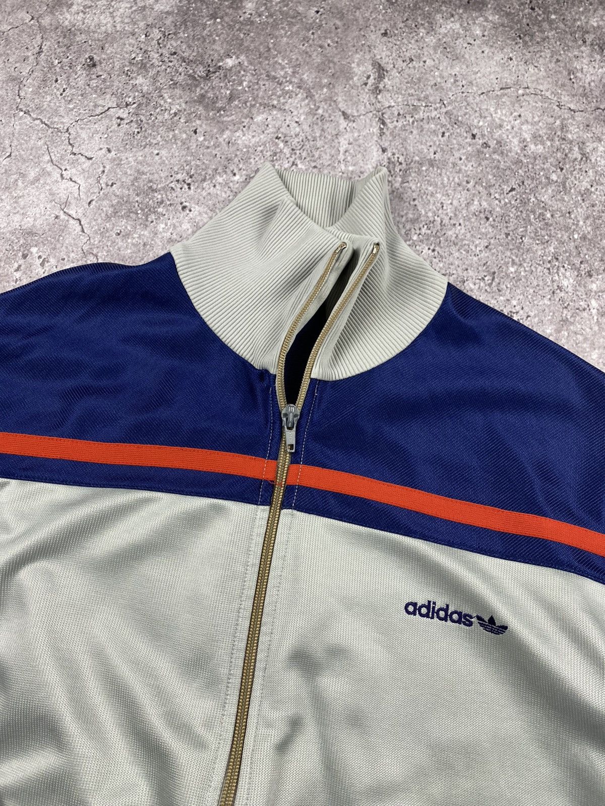 Adidas VINTAGE 1970s Adidas West Germany Y2K BAGGY Track Suit Size US L / EU 52-54 / 3 - 3 Thumbnail