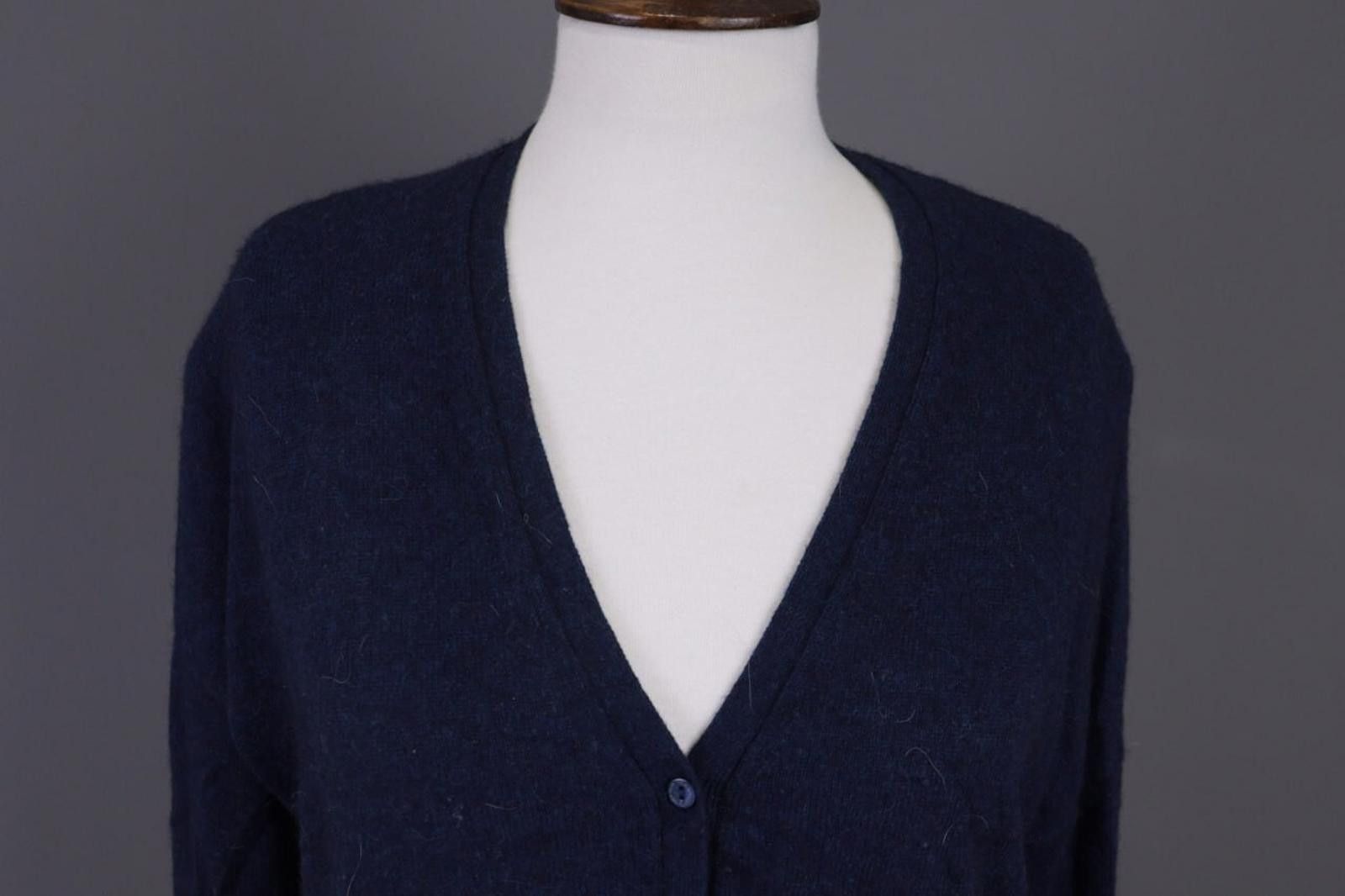 Designer Princess Goes Hollywood Blue Wool Sweater Size 40 / M Size M / US 6-8 / IT 42-44 - 3 Thumbnail