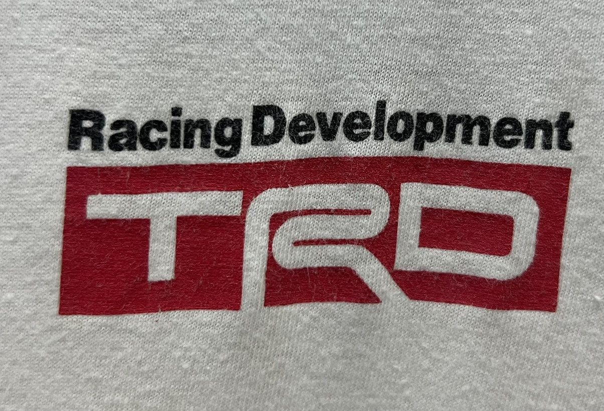 Vintage VINTAGE TRD RACING DEVELOPMENT SHIRT Size US M / EU 48-50 / 2 - 4 Thumbnail