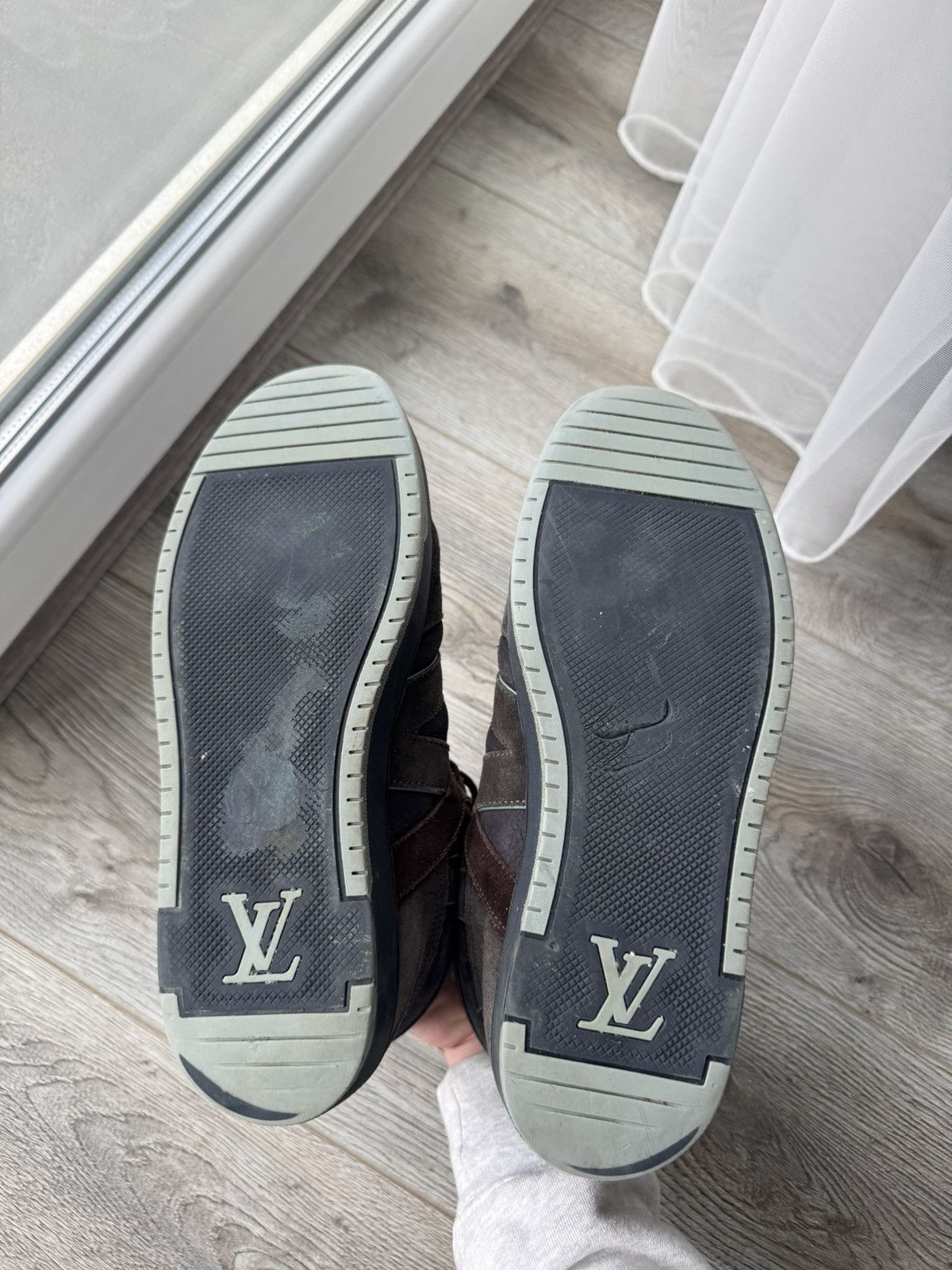 Louis Vuitton Louis Vuitton Tribe High Top Sneakers Size US 8.5 / EU 41-42 - 6 Thumbnail
